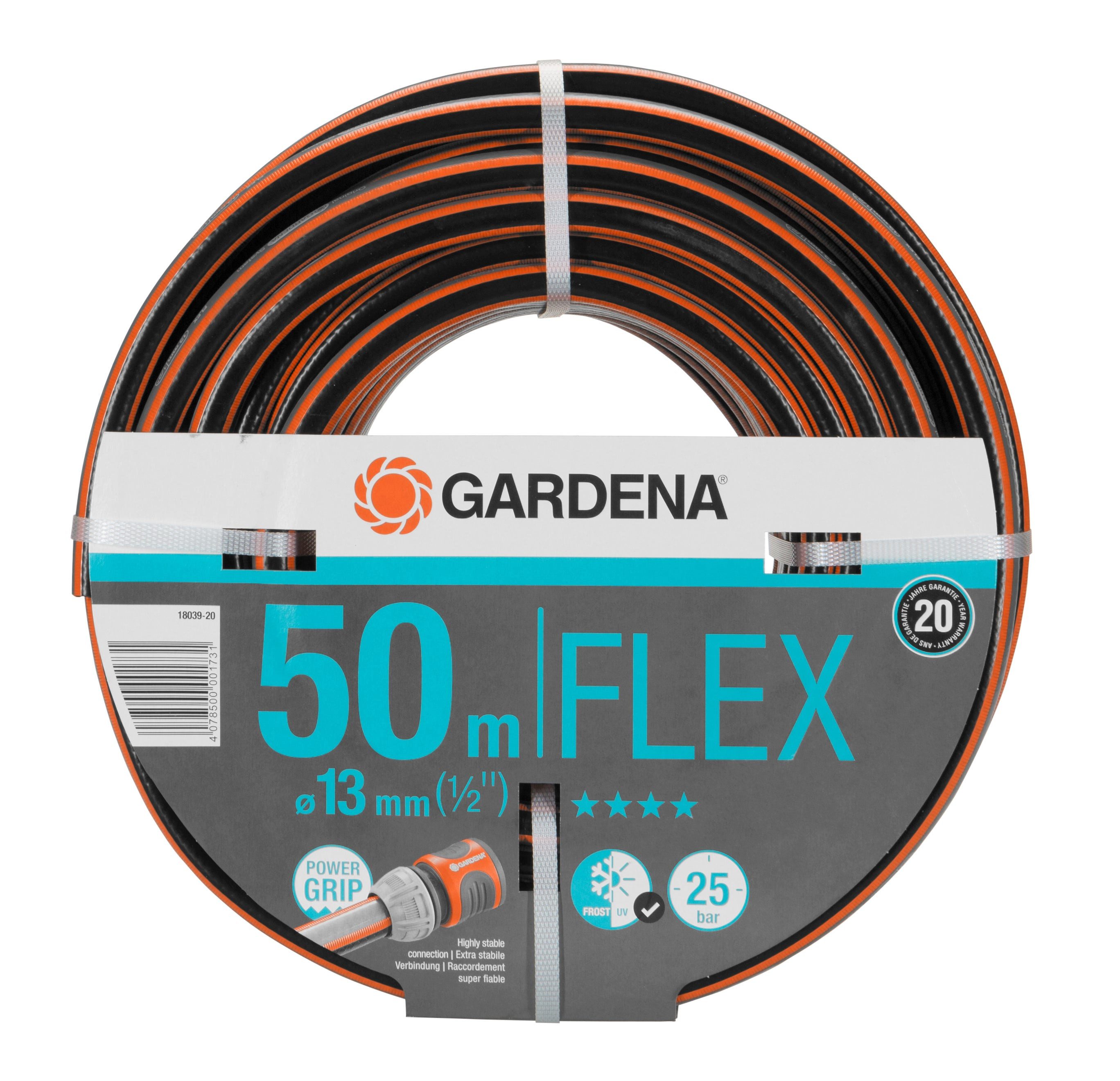GARDENA Flexschlauch Comfort FLEX,18039-20, 13 mm (1/2), Länge: 50 m