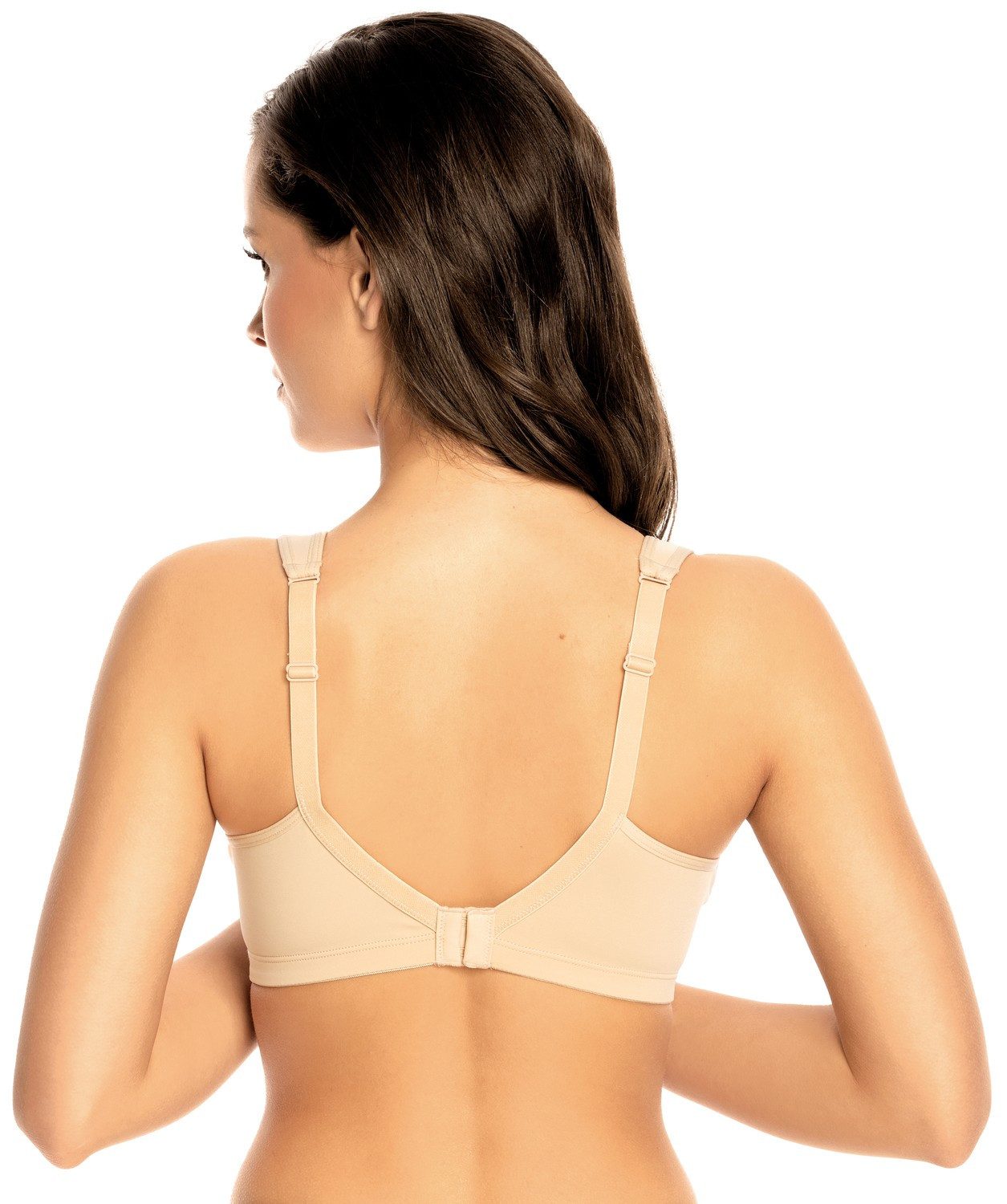 Viania Sport-BH 14750 (1-tlg) Sport-Wellness-BH ohne Bügel Middle Function Beige