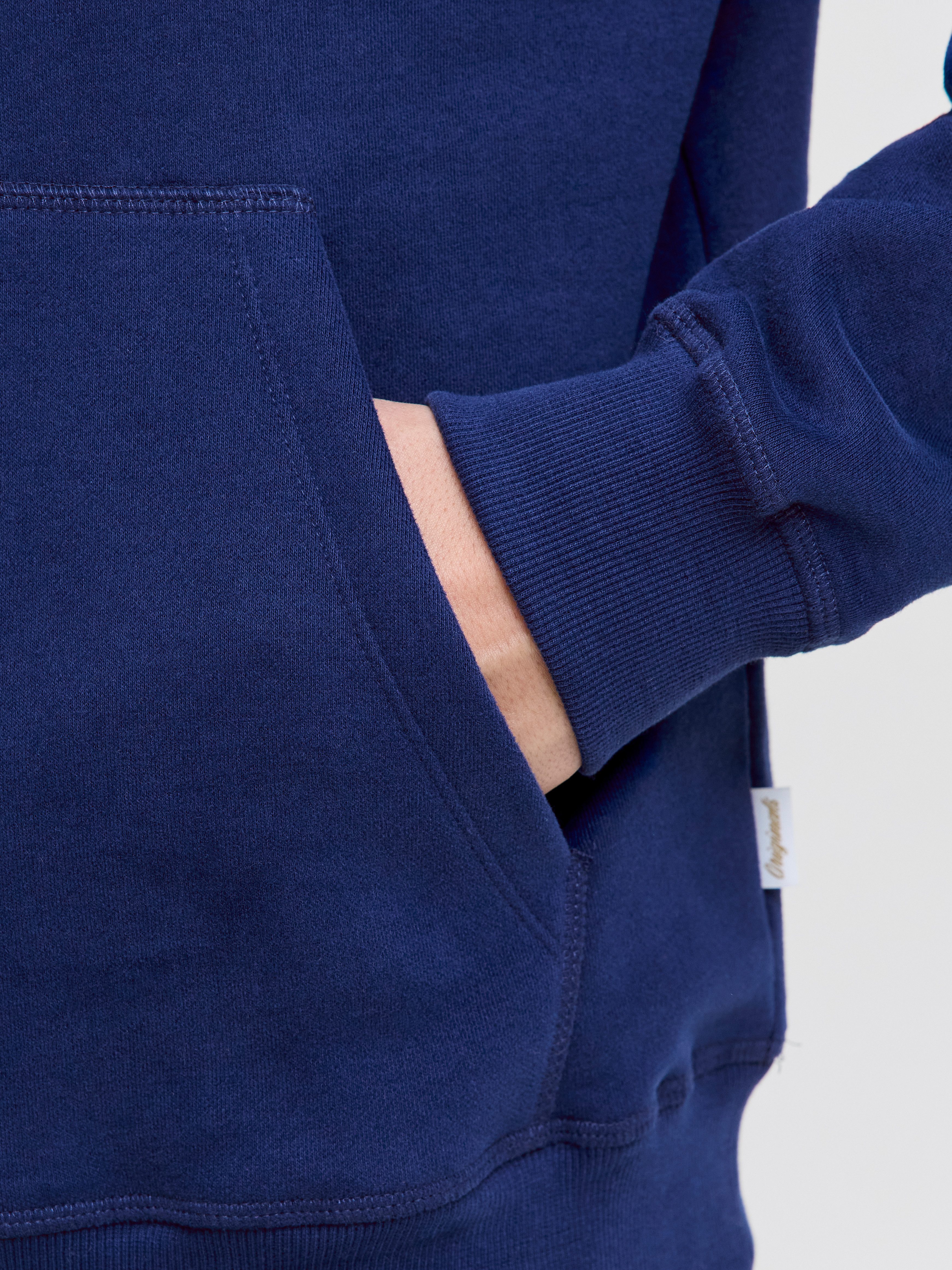 Jack & Jones Kapuzensweatshirt JORBLEECKER BRANDING SWEAT HOOD BF