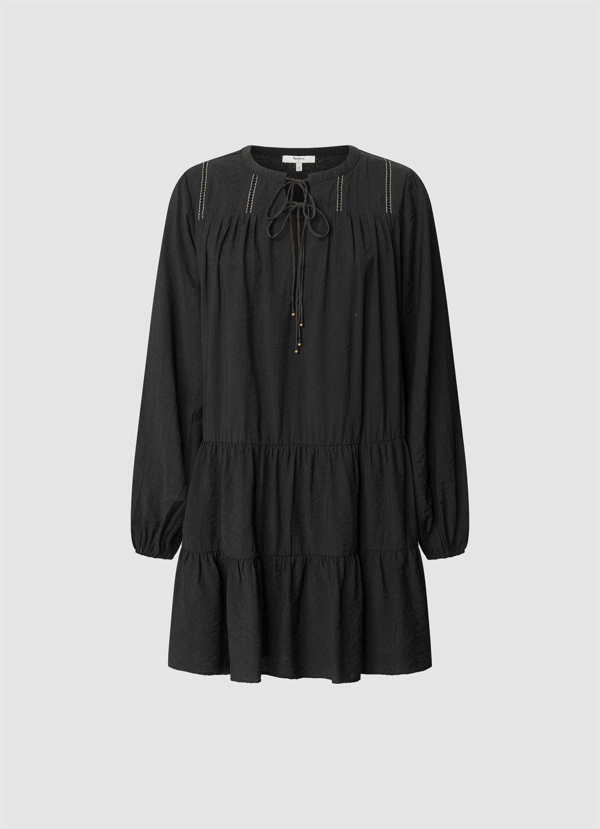 Pepe Jeans Tunikakleid PAULE DRESS mit Stufenschnitt