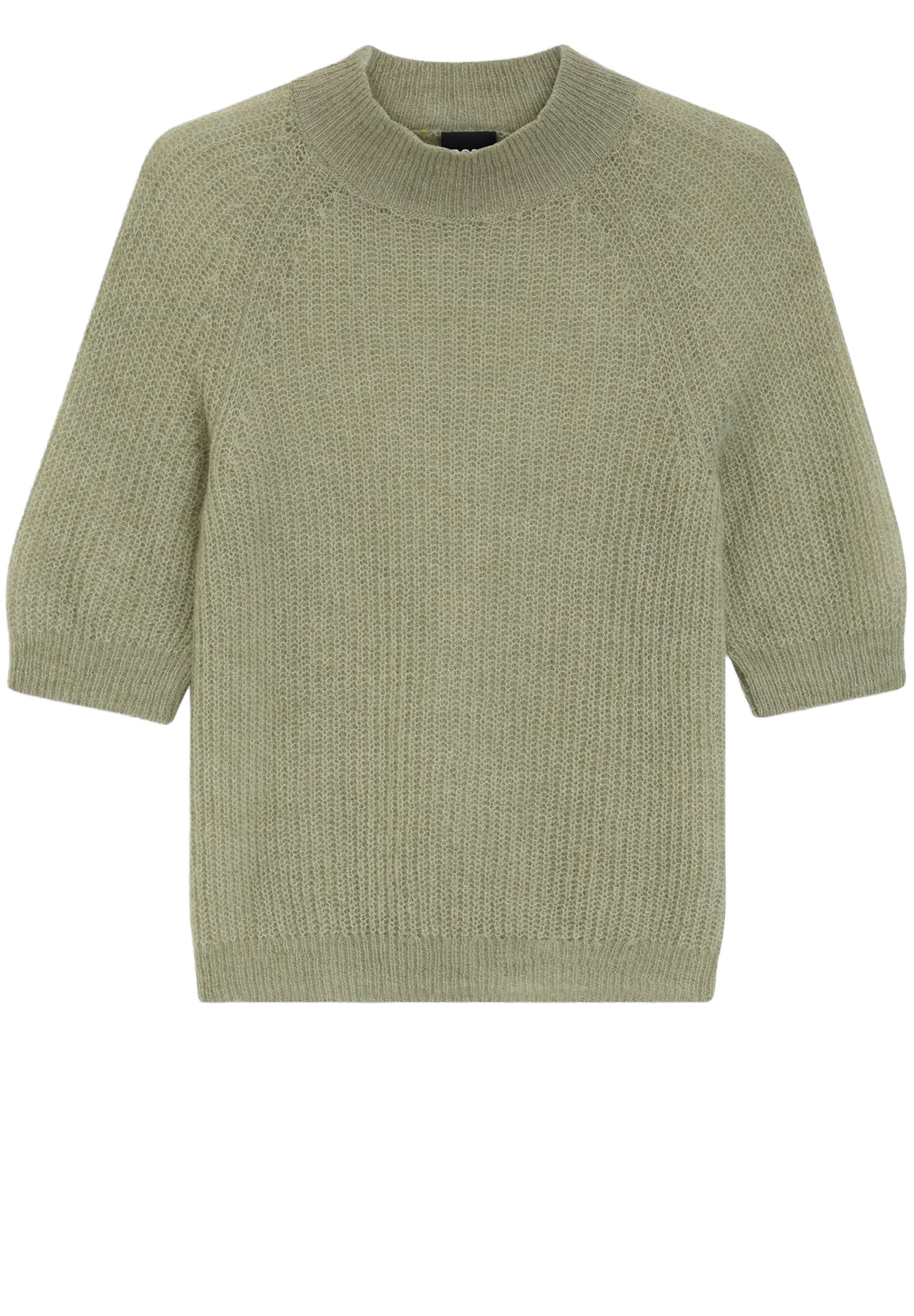 BOSS Strickpullover Fewe aus Alpakawolle (1-tlg)