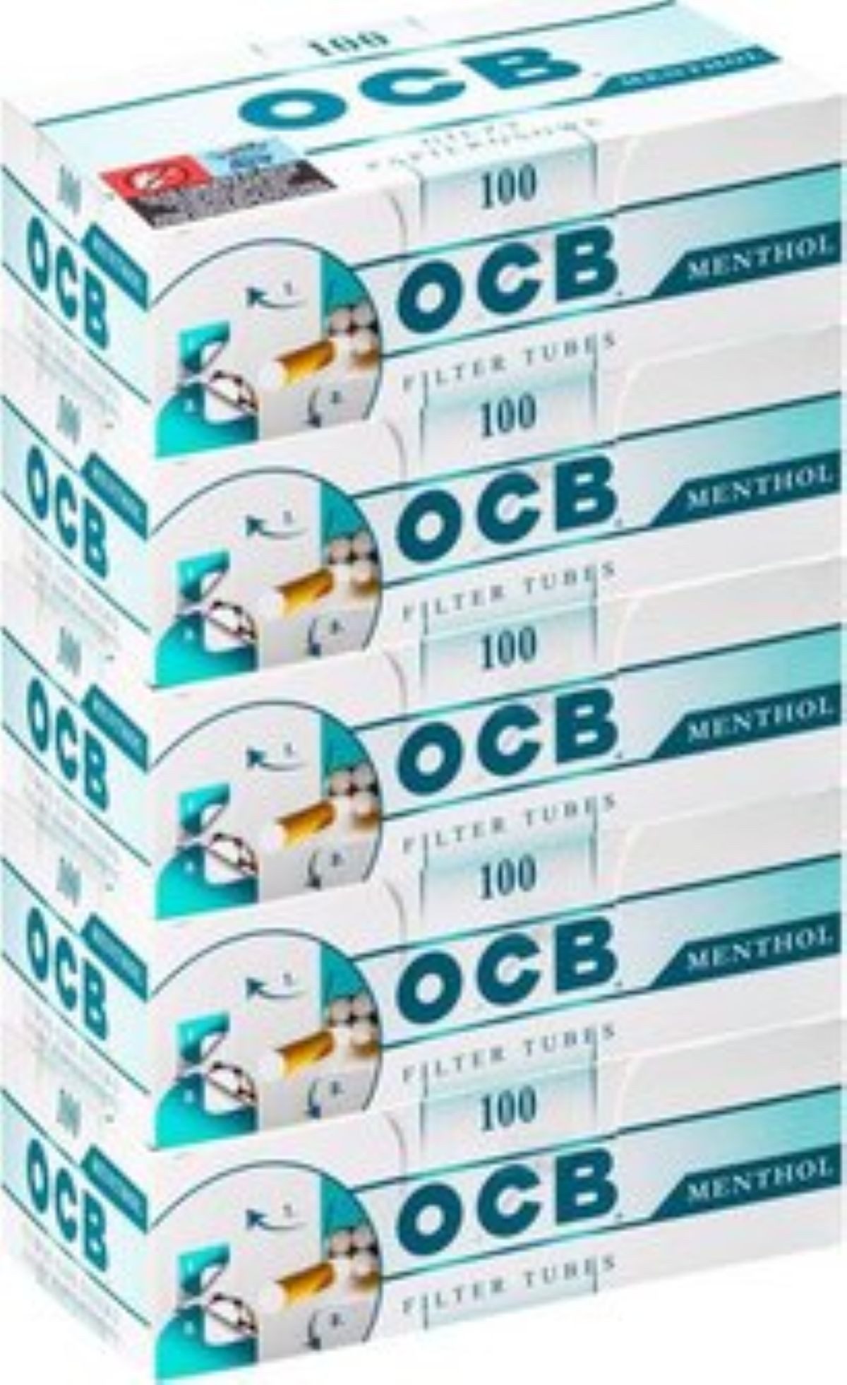 OCB Filter-Set Menthol Zigaretten Filterhülsen 500 Stück