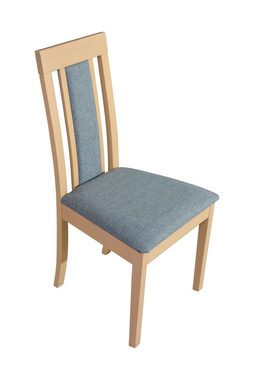 MOEBLO Stuhl TORMO 11 (Esszimmerstuhl Polsterstühle, Holzstühle, Esszimmerstühle, Massivholz), (BxHxT): 45x96x41cm