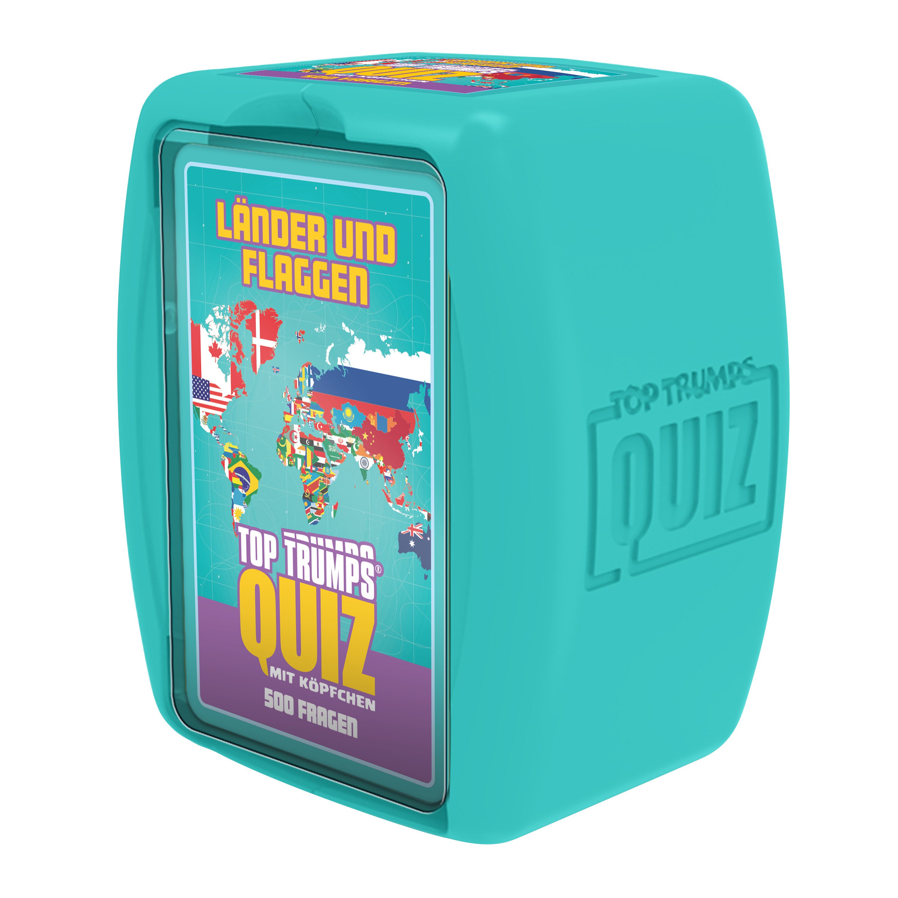 Winning Moves Spiel Top Trumps Quiz - Länder und Flaggen, Wissenspiel