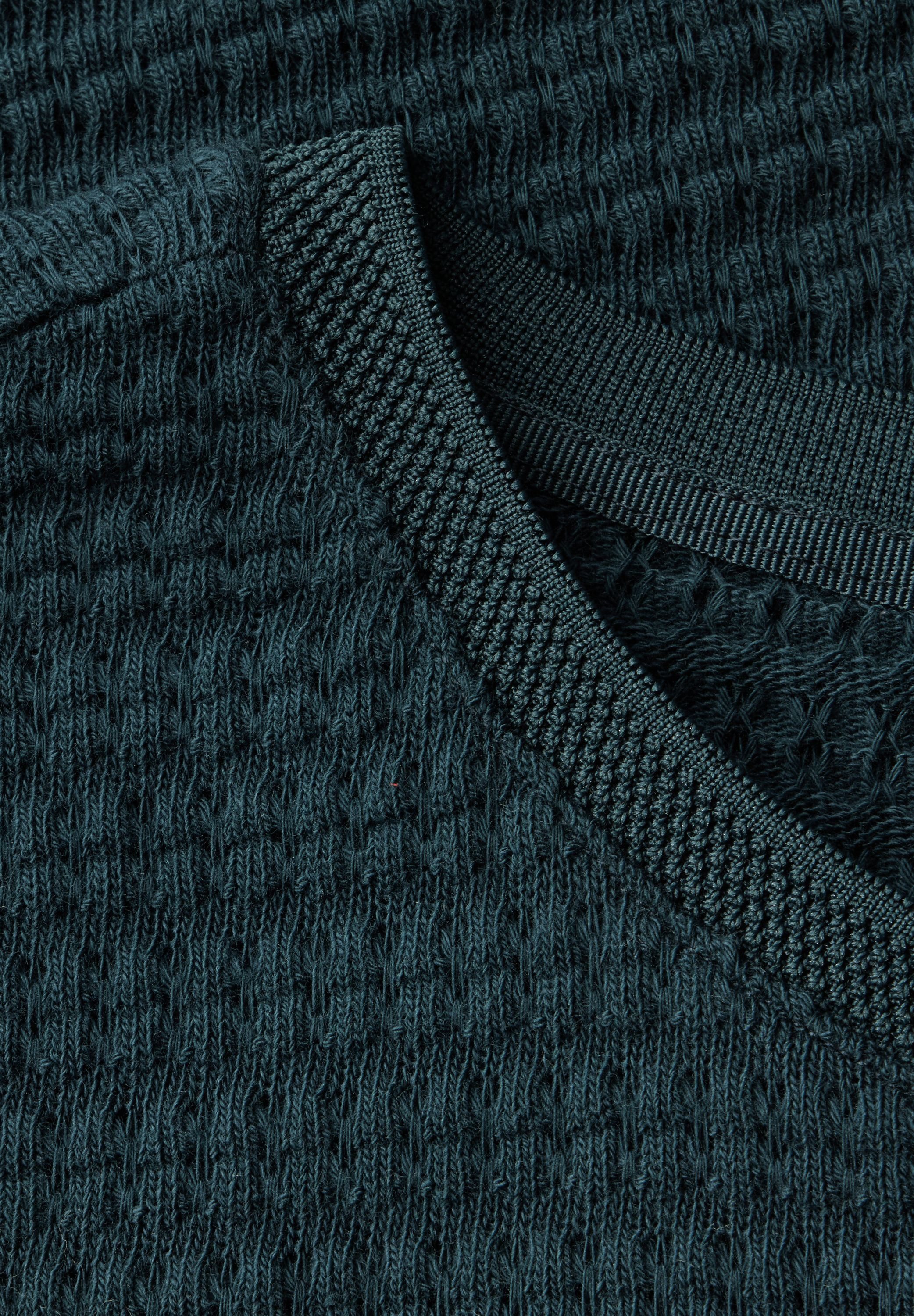 STREET ONE Kurzarmpullover günstig online kaufen