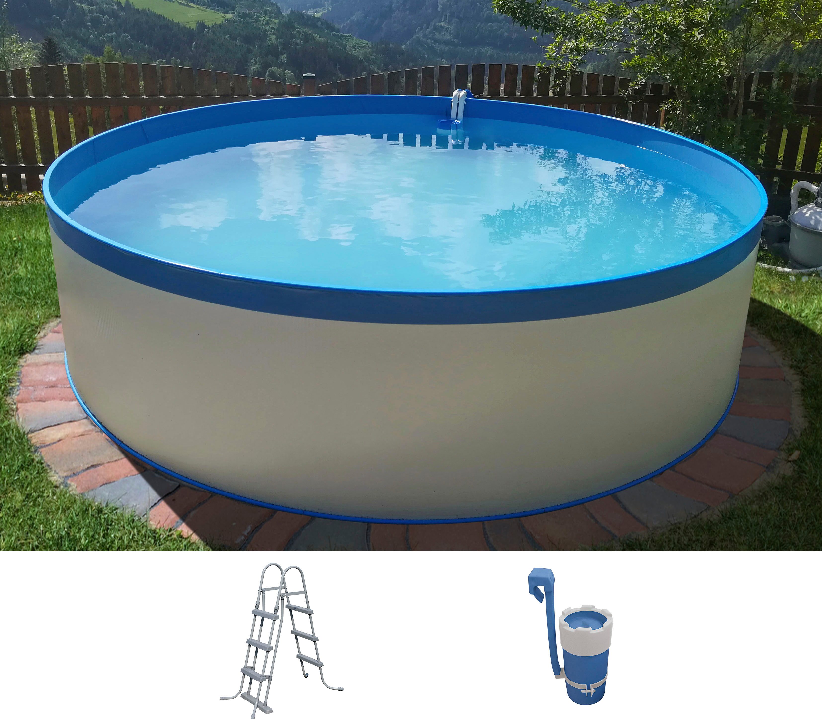 SUMMER FUN Rundpool Arizona (Set, 3-tlg), ØxH: 350x90 cm