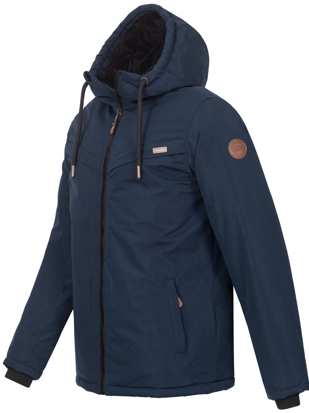 Alessandro Salvarini Winterjacke ASLighty innen komplett mit warmem Teddyfell