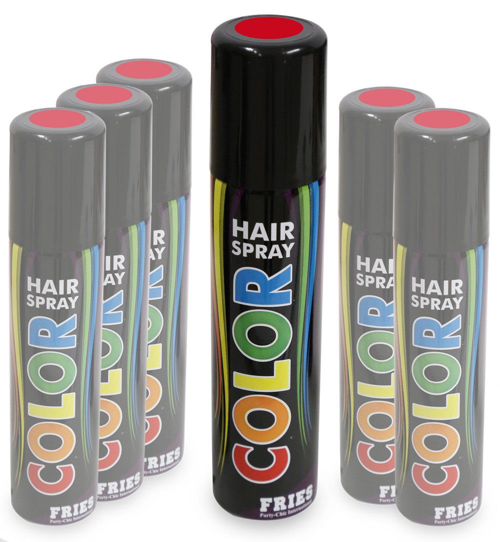 Fries Haarfarbe Haarspray Color Hair Spray Farbspray Haare Haar Sprühdose Farben 100ml, 1-tlg.