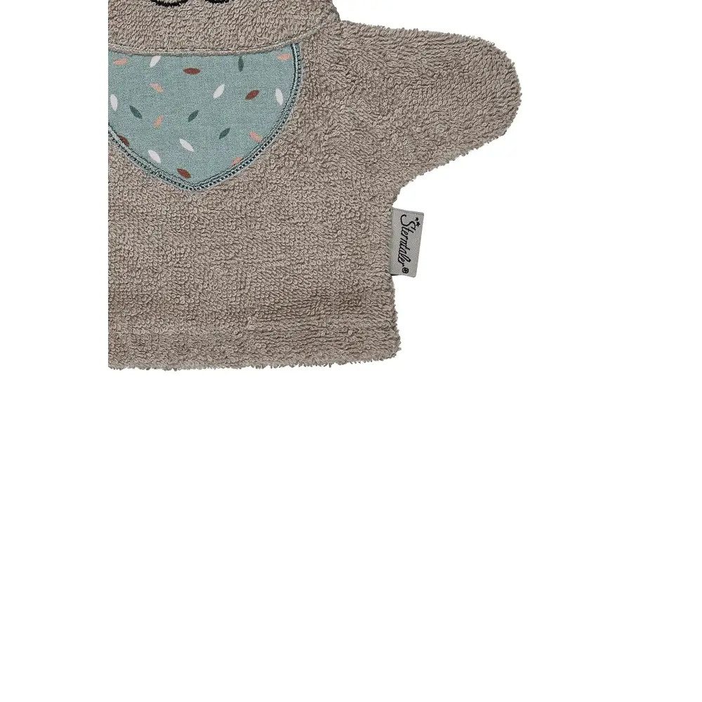 Sterntaler® Waschlappen Sterntaler Waschhandschuhe Katze Lilly, grau – Bild 4 von 5