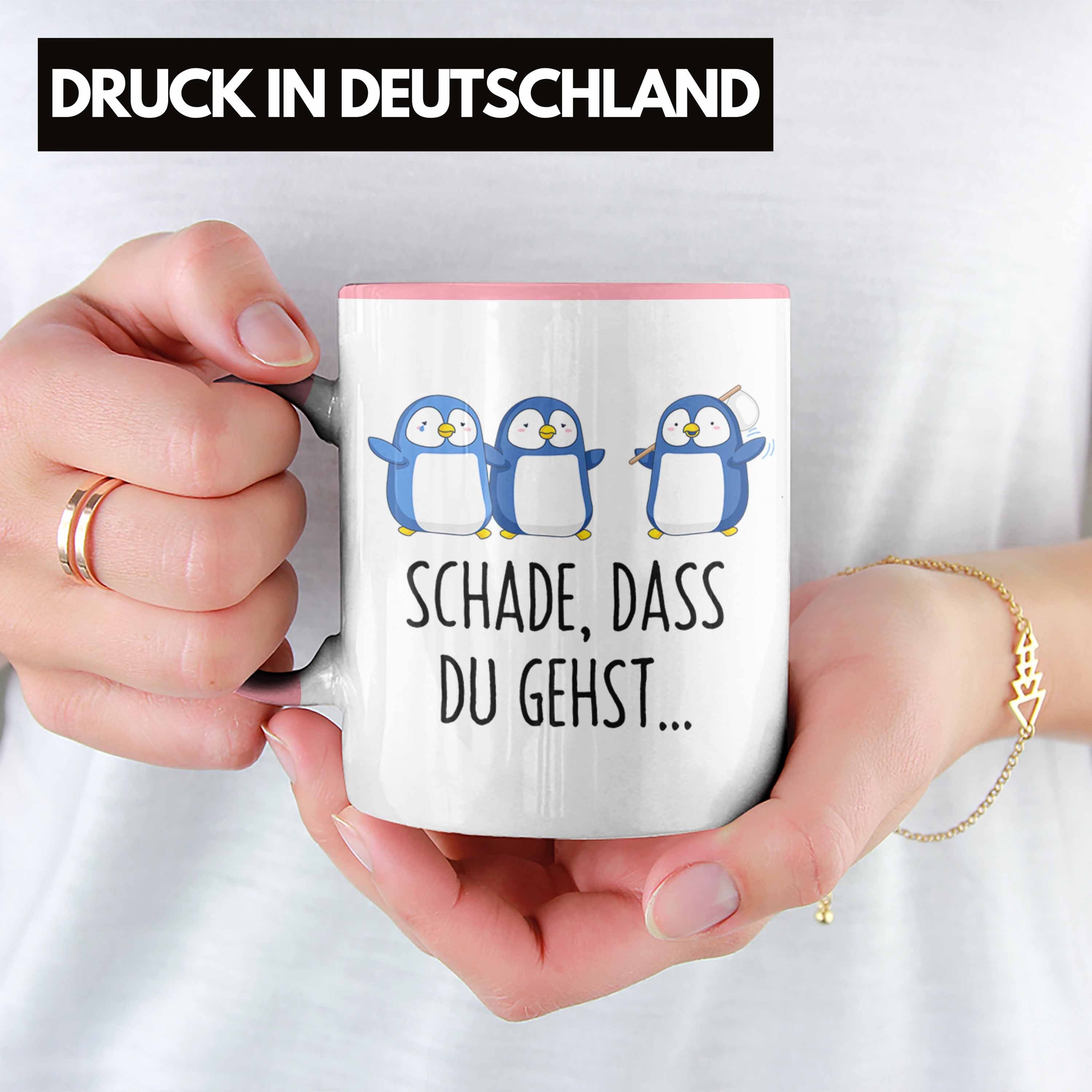 Trendation Tasse Trendation - Jobwechsel Tasse Geschenk Kollegin Kollege Abschied Lusti