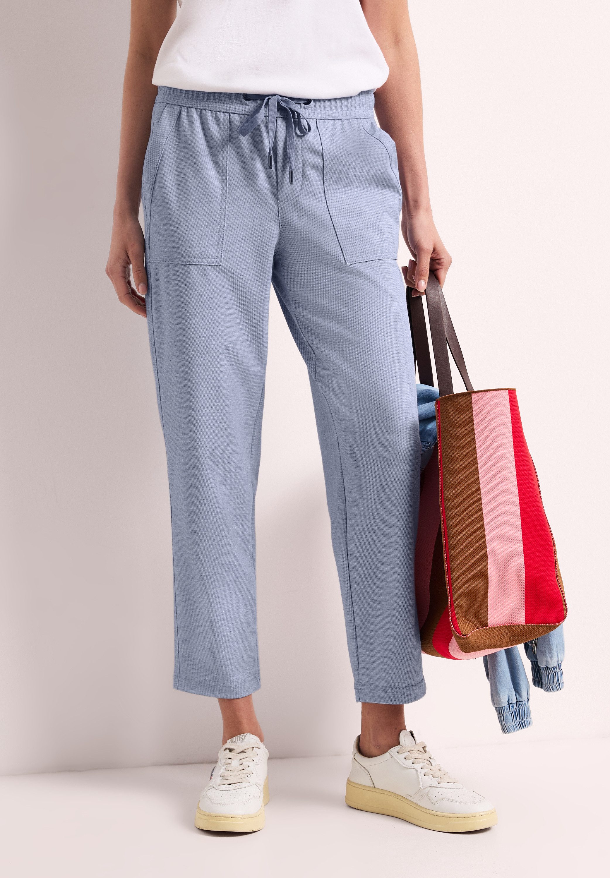 STREET ONE Stoffhose Middle Waist