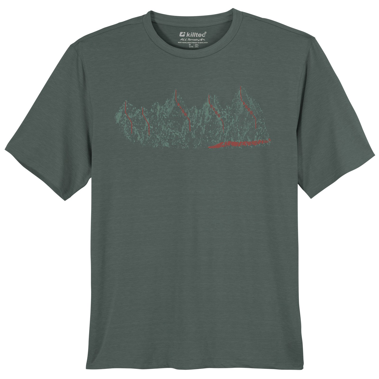Killtec Rundhalsshirt Killtec Print Funktionsshirt LILLEO günstig online kaufen