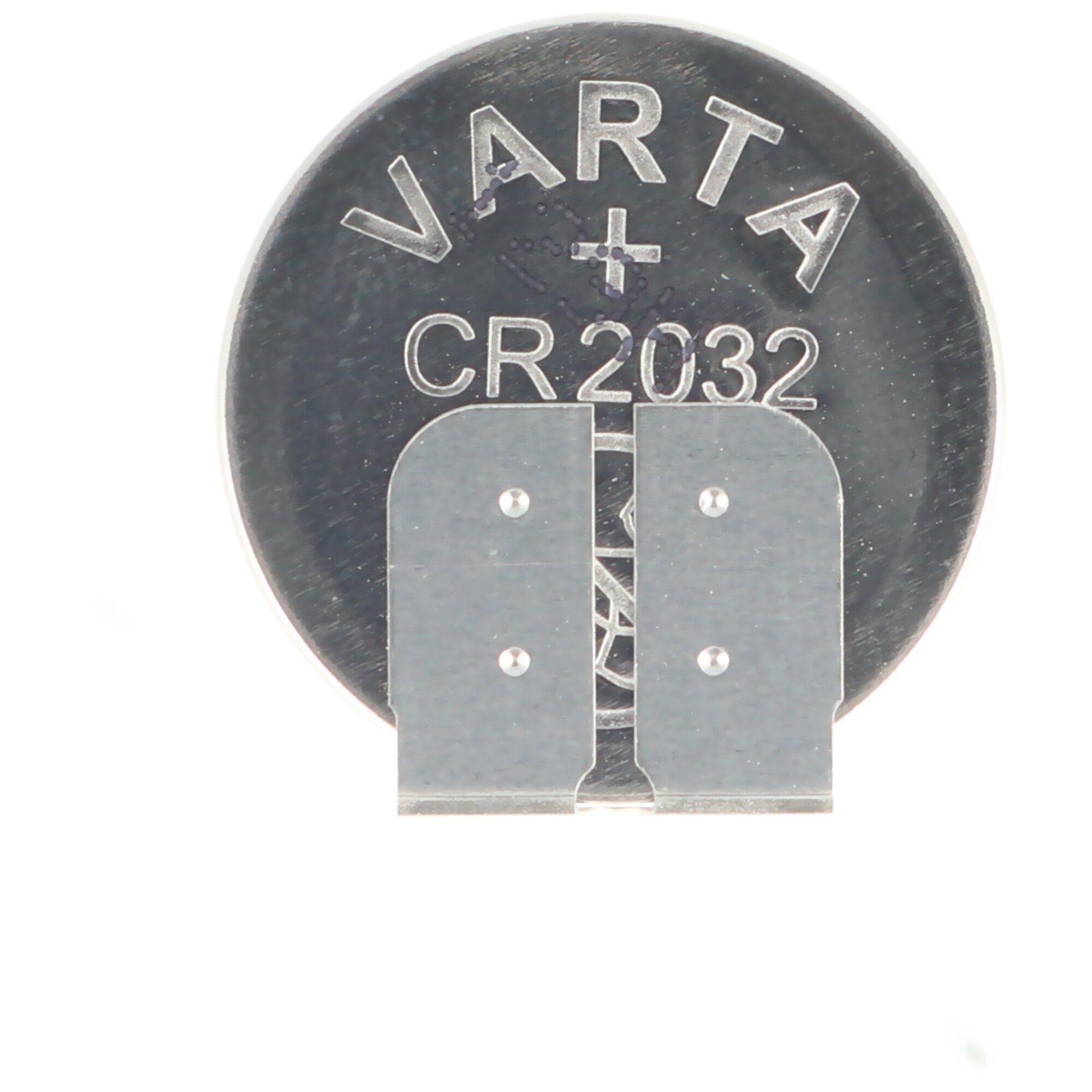 VARTA CR2032-1GU Lithium Knopfzelle (3,0 V) Batterie, Print, liegend mit Printausführung 3er