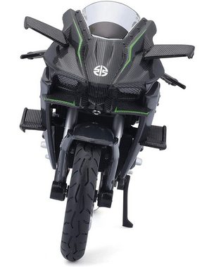 Maisto® Modellmotorrad Modellmotorrad - Kawasaki Ninja H2R (schwarz, Maßstab 1:12), Maßstab 1:12, detailliertes Modell