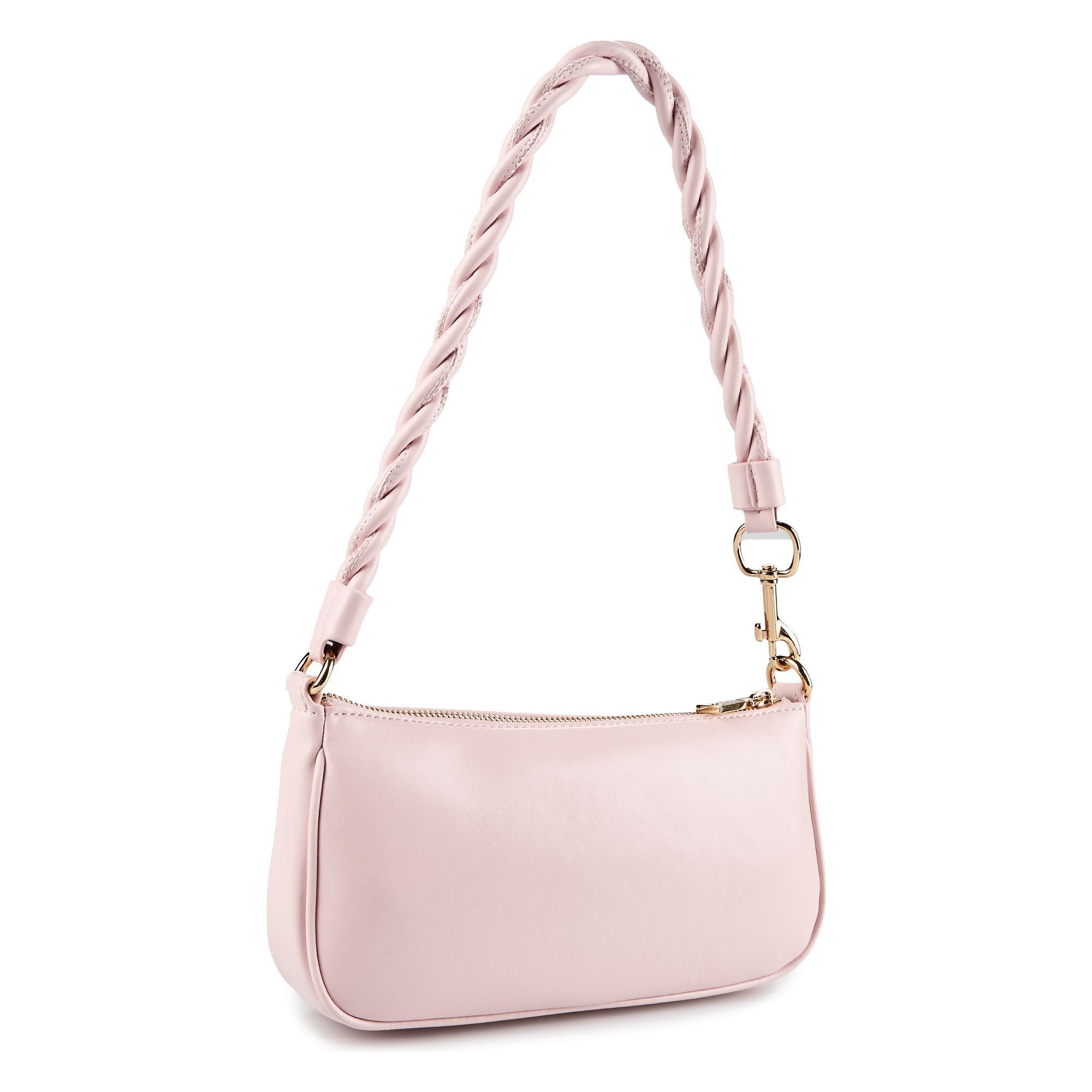 LOVE MOSCHINO Schultertasche Cipria, Lederfaserstoff