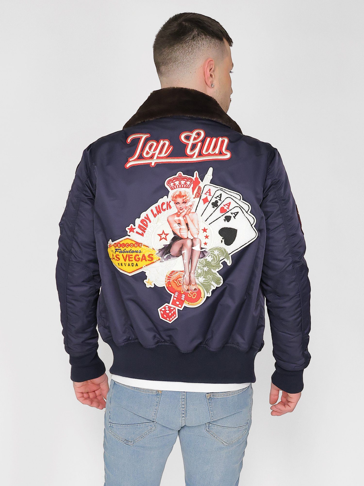 GUN Bomberjacke TG20213032 TOP navy