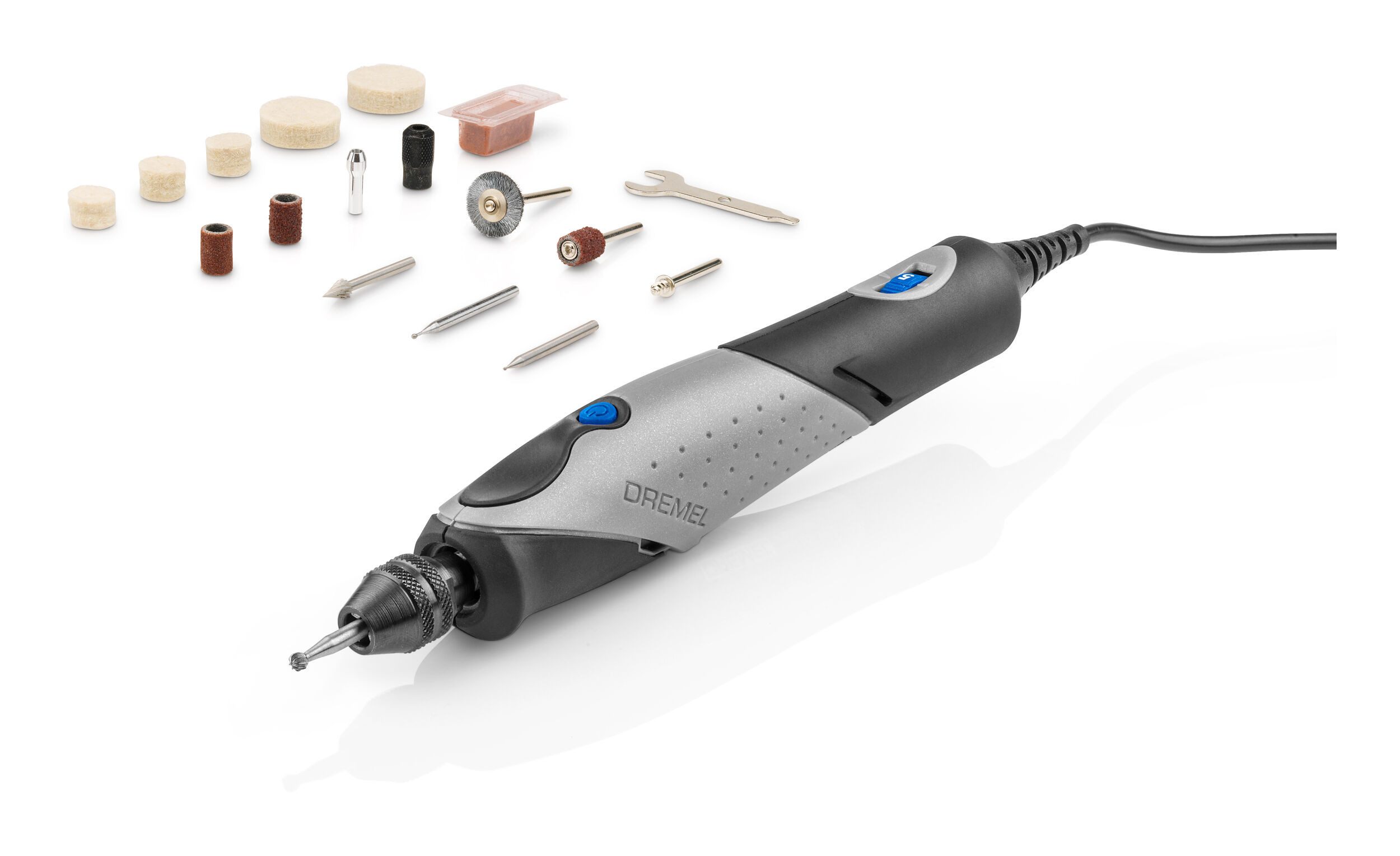 DREMEL Multitool, Stylo+, 2050-15 Multifunktionswerkzeug mit 15 Zubehöre im Karton