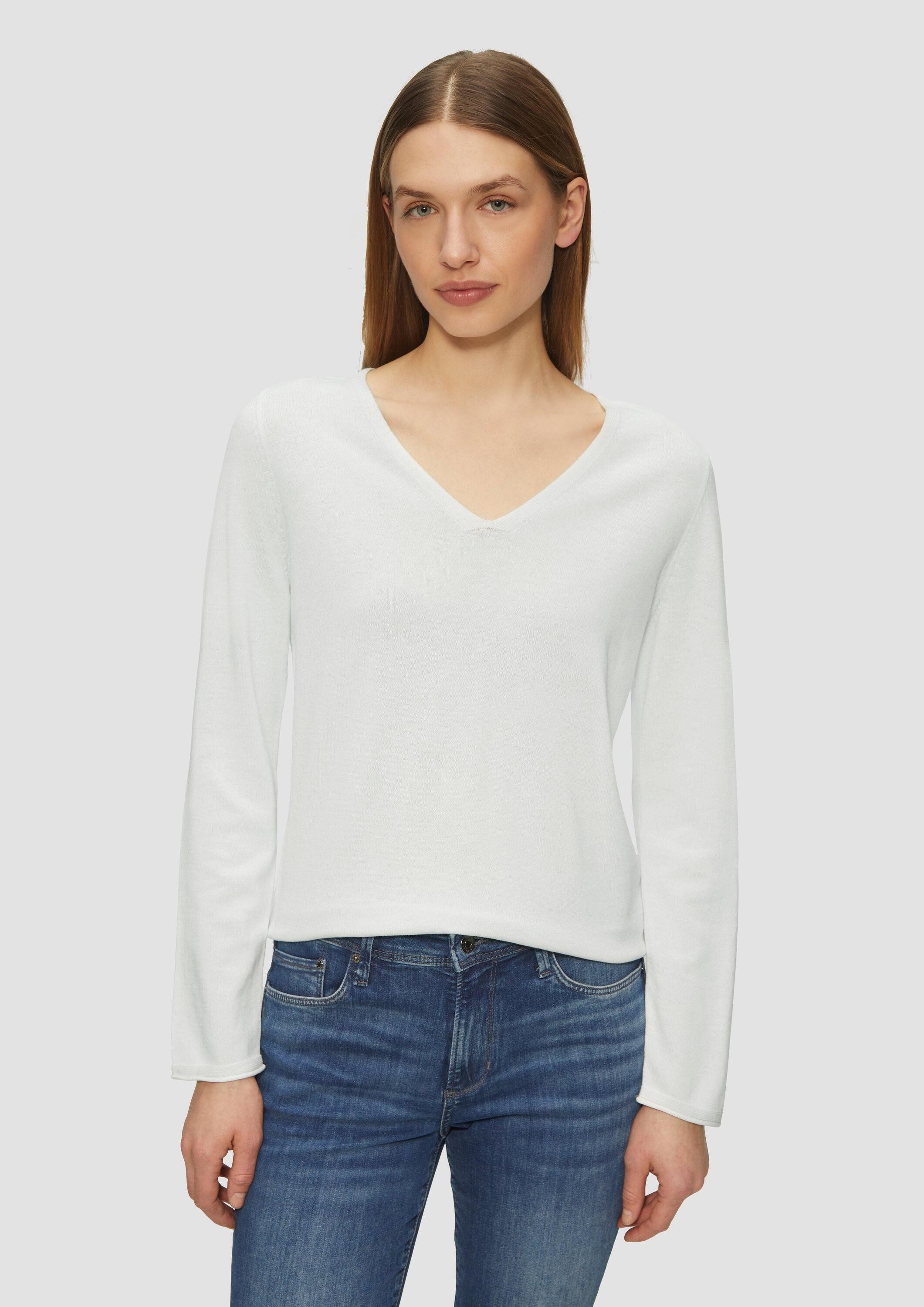 s.Oliver Longpullover Strickpullover (1-tlg) günstig online kaufen