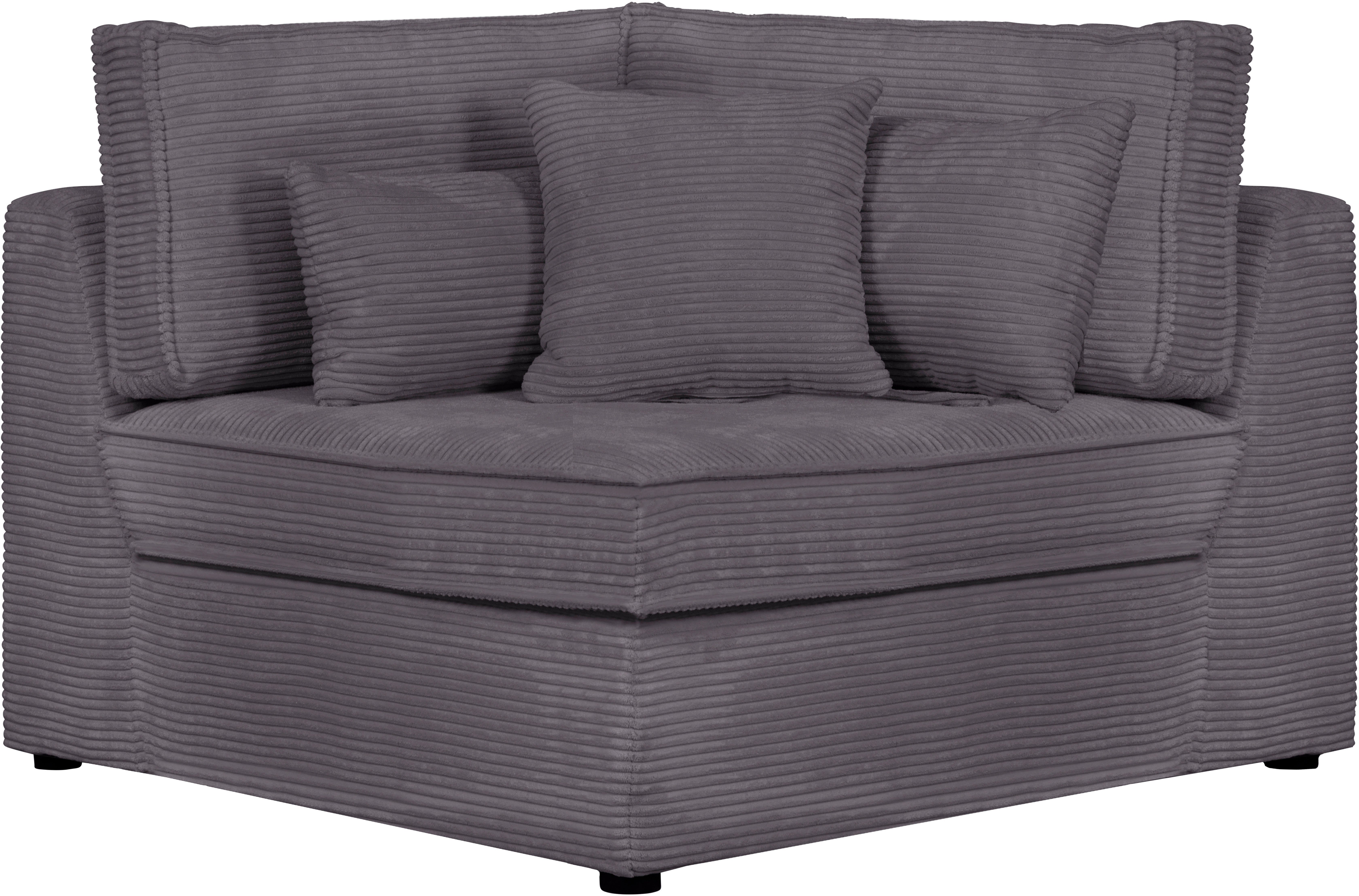 OTTO home Sofa-Eckelement Florid, Teil eines Modulsofas, fester Sitzkomfort, auch in Cord
