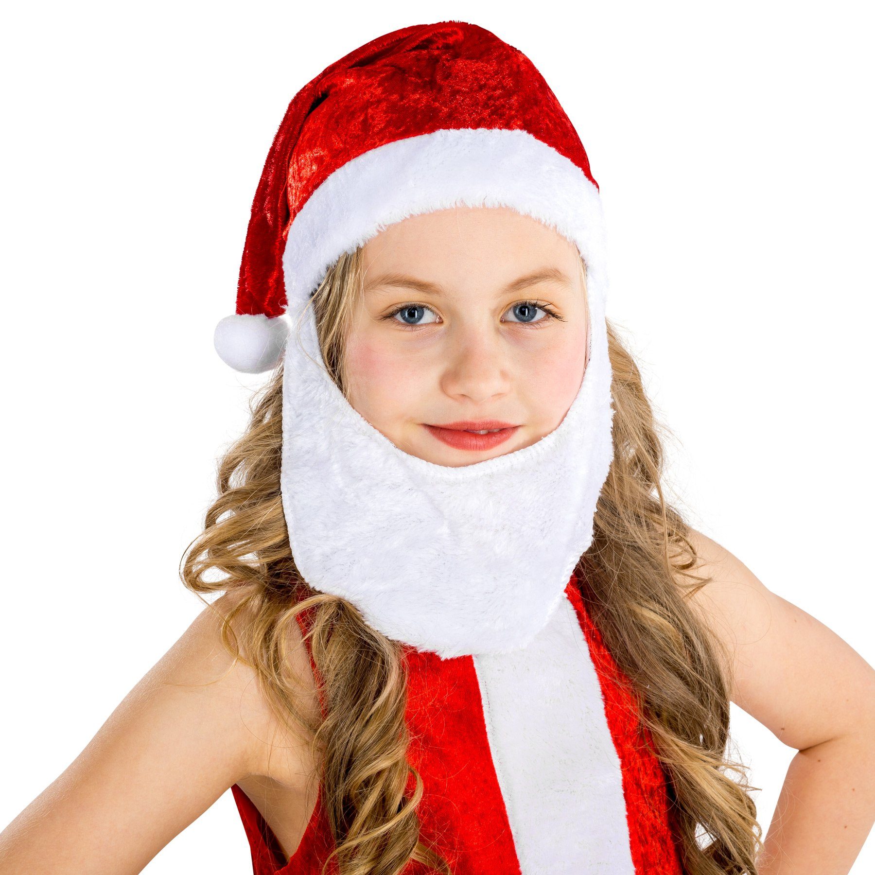 dressforfun Engel-Kostüm Mädchenkostüm süßer Weihnachtsfeger, Schönes Kleid