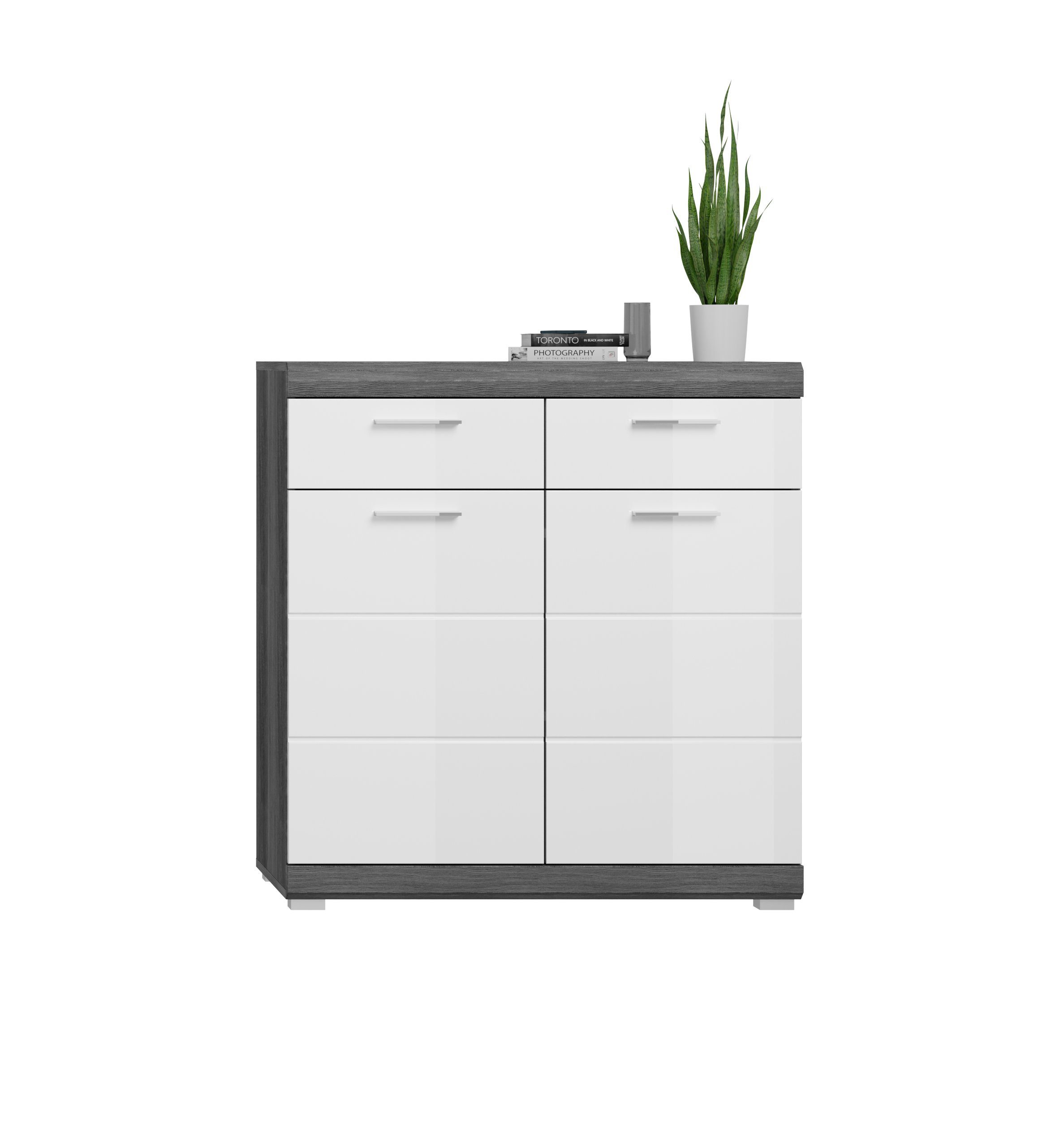 xonox.home Schuhschrank 90 x 96 x 37 cm (B/H/T)