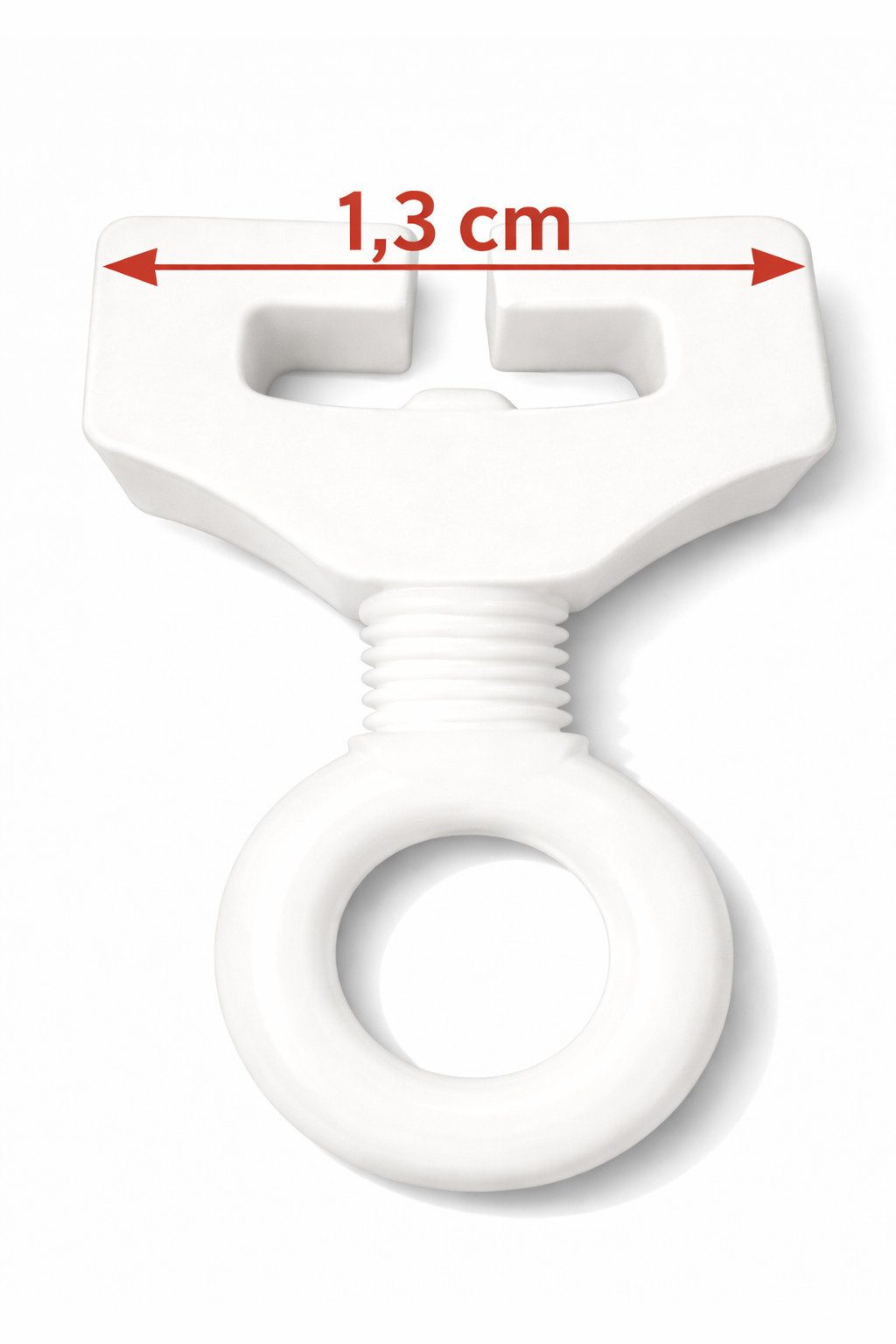 rewagi Gardine Feststeller für T Schiene, Feststeller, Endfeststeller (4 St), Verkaufseinheit: 4, 6, 8, 10, 12, 24, 50,100 Stück
