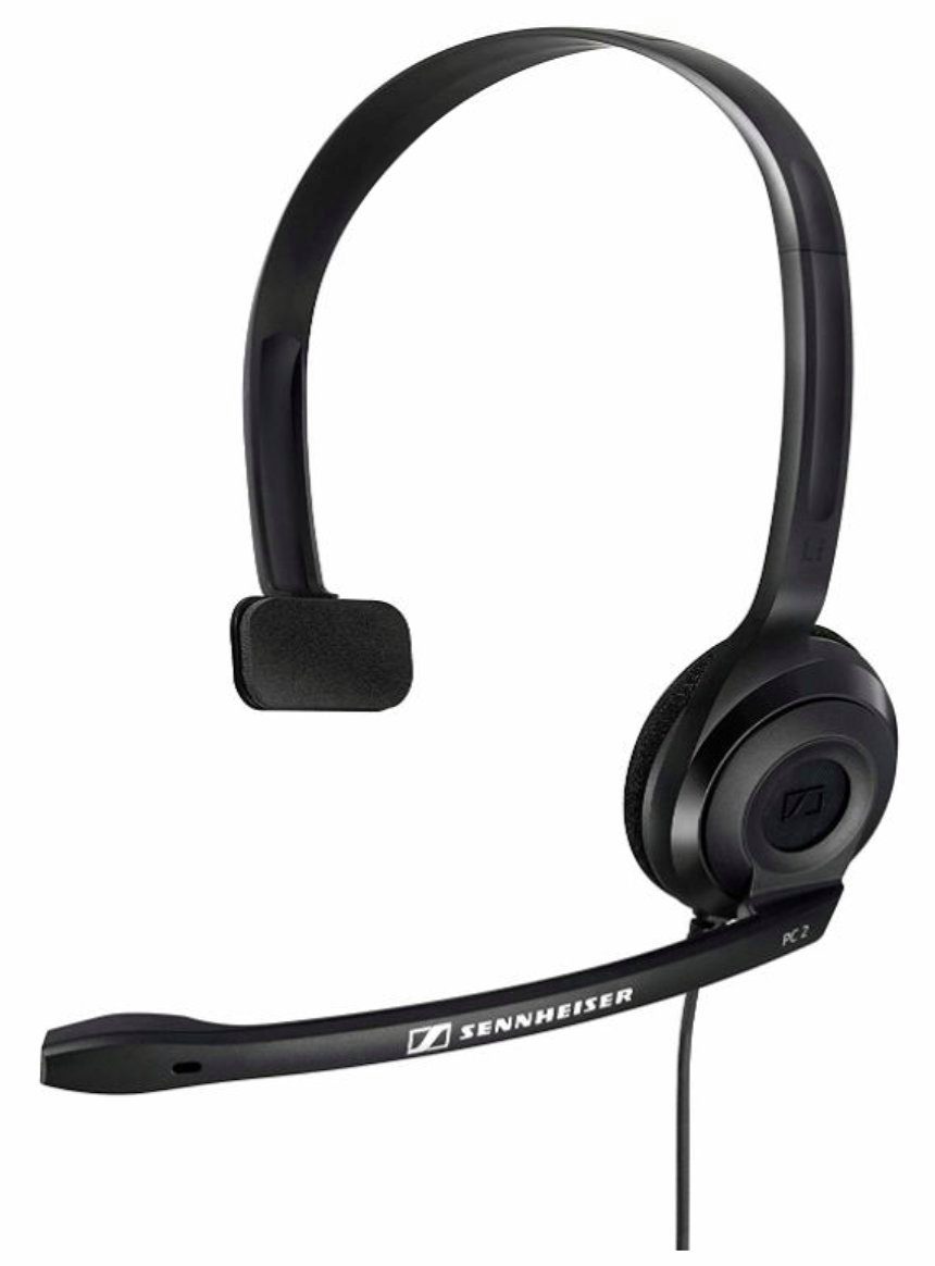 schwarz Sennheiser Sennheiser PC-Headset Headset, 2 PC Chat