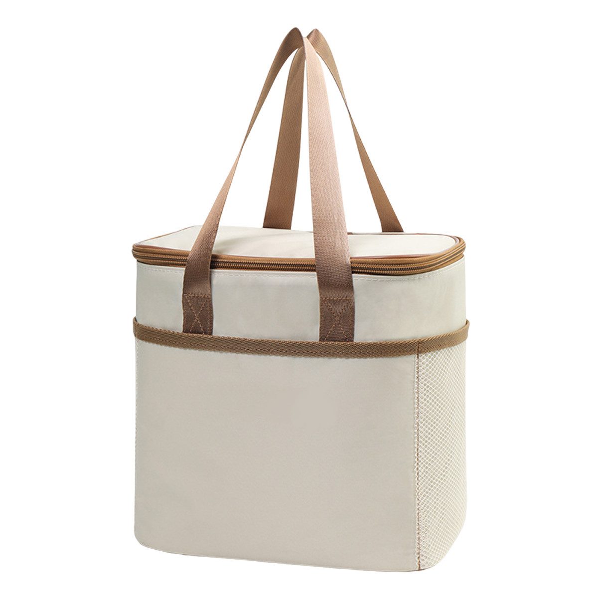 Coonoor Kühltasche Faltbare Kühltasche, Isoliertasche, Wärmeschutz-Lunchbag, praktische Picknicktasche, wiederverwendbar, ideal für Reisen