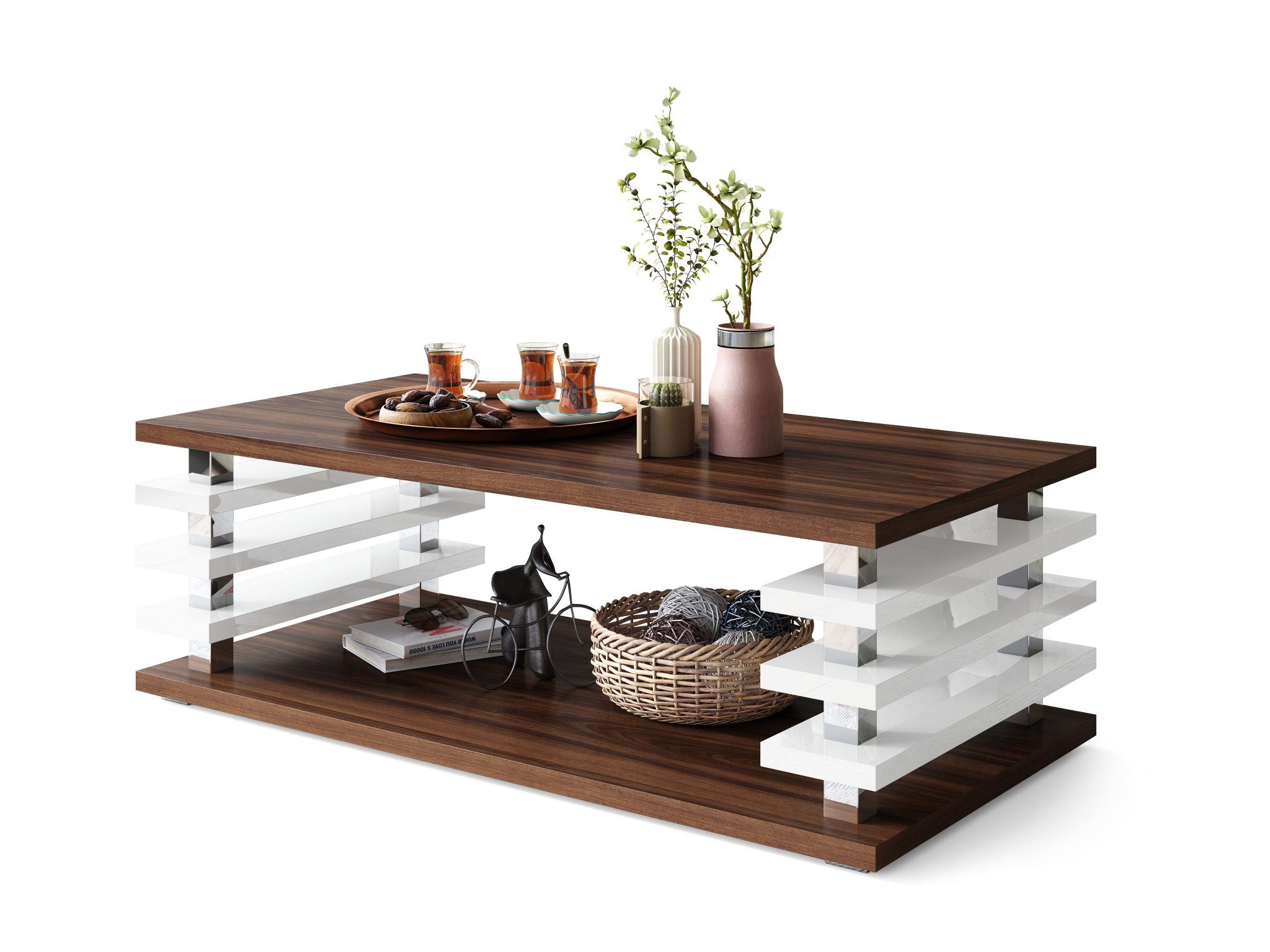 designimpex Couchtisch DC-3 Design Wohnzimmertisch Tisch günstig online kaufen