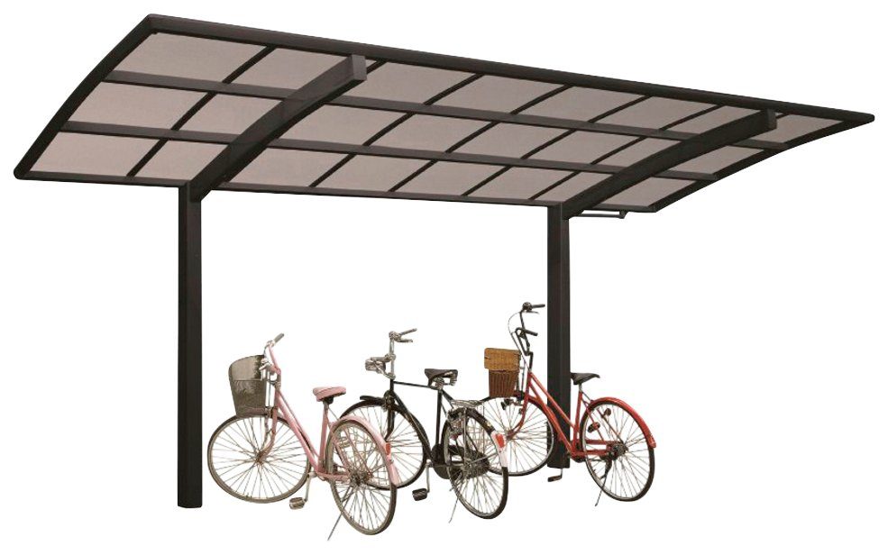 Ximax Einzelcarport Portoforte Mini Typ 60 Standard-schwarz, BxT: 201x254 cm,  240 cm Einfahrtshöhe, Aluminium