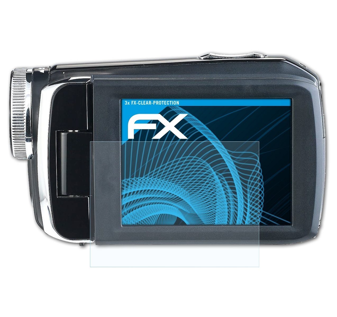 Schutzfolie Displayschutz für Somikon NX4356-944