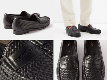 Tom Ford TOM FORD Neville Woven Leder Loafers Sneakers Schuhe Mocassin Slippers Sneaker