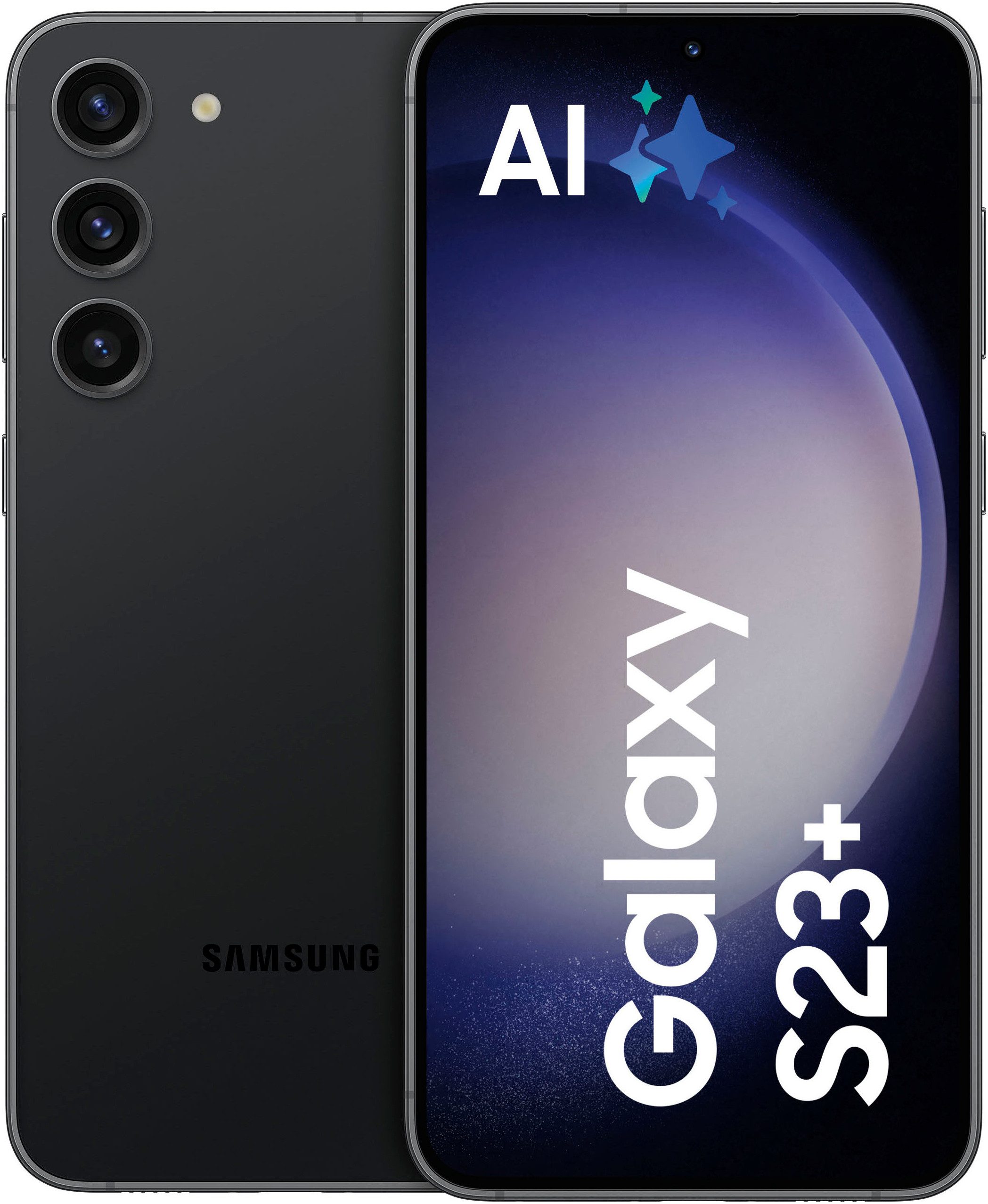 Samsung Galaxy S23+ Smartphone (16,65 cm/6,6 Zoll, 256 GB Speicherplatz, 50 MP Kamera, AI-Funktionen)