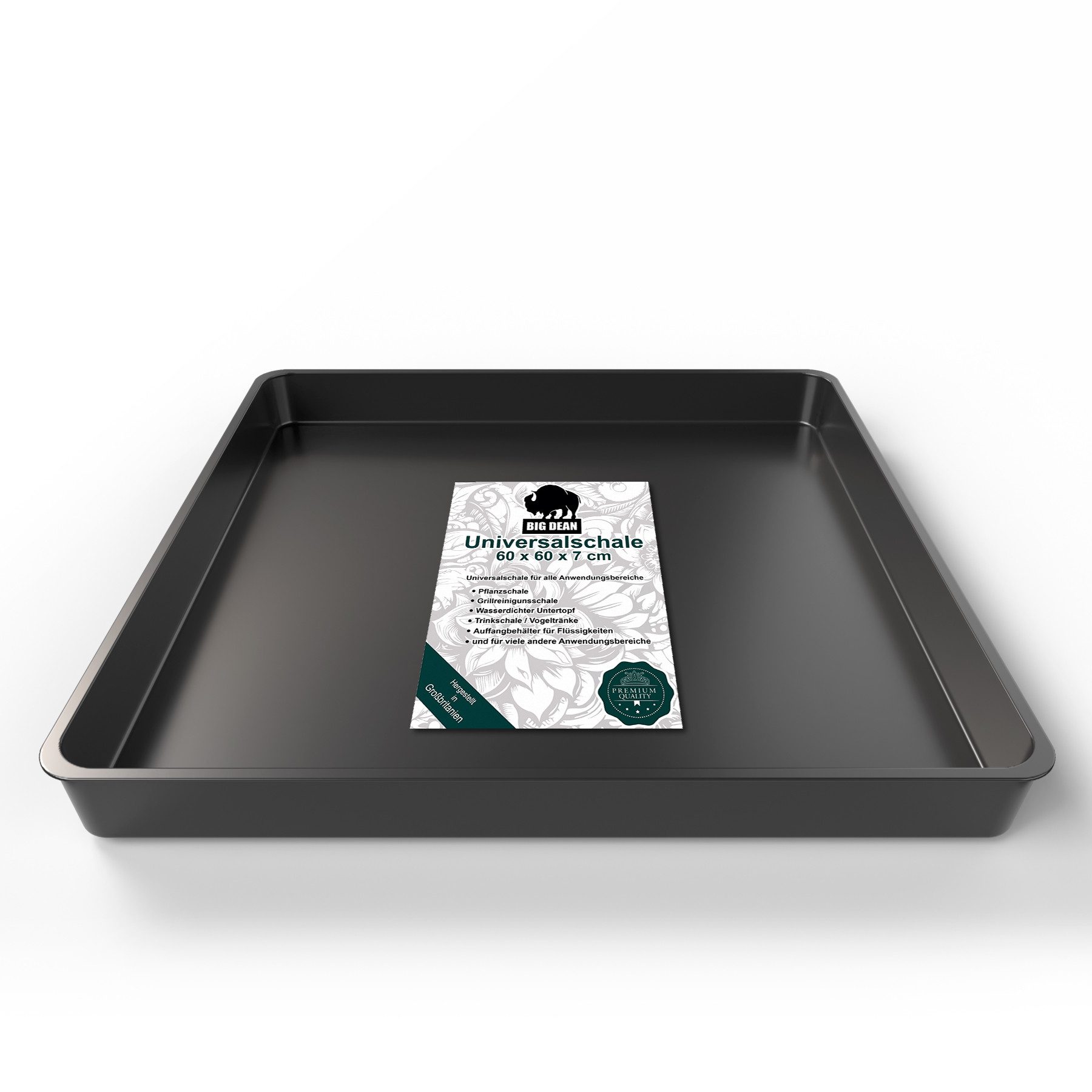 BigDean Pflanzschale 60x60x7 1 Stück Allzweckwanne hochwertige Pflanzwanne günstig online kaufen