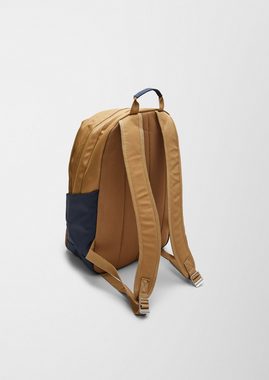 s.Oliver Tragetasche Nylon-Rucksack mit Laptopfach, Tragehenkel