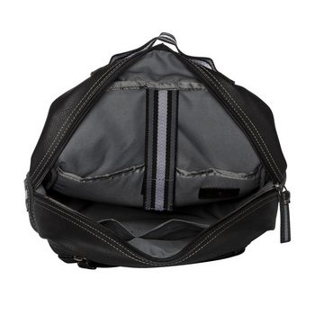 TOM TAILOR Freizeitrucksack WARREN, Rucksack L, schwarz