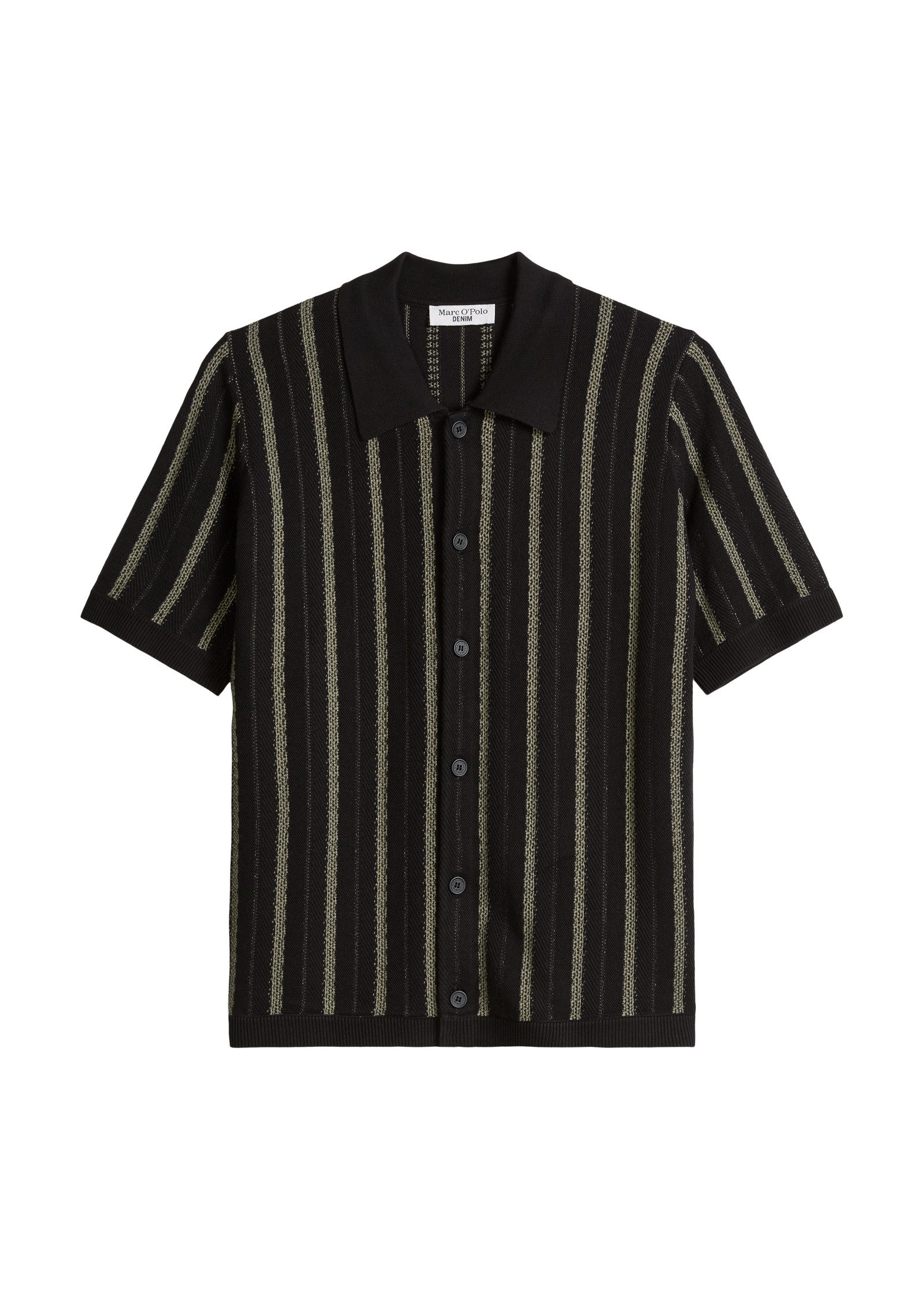 Poloshirt Knit Polo Shirt, Shortsleeve, Butto