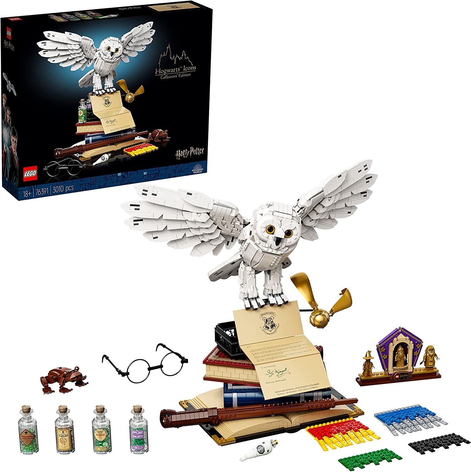 LEGO® Spielbausteine Harry Potter 76391 Hogwarts Ikonen – Sammler-Edition,  (3010 St)