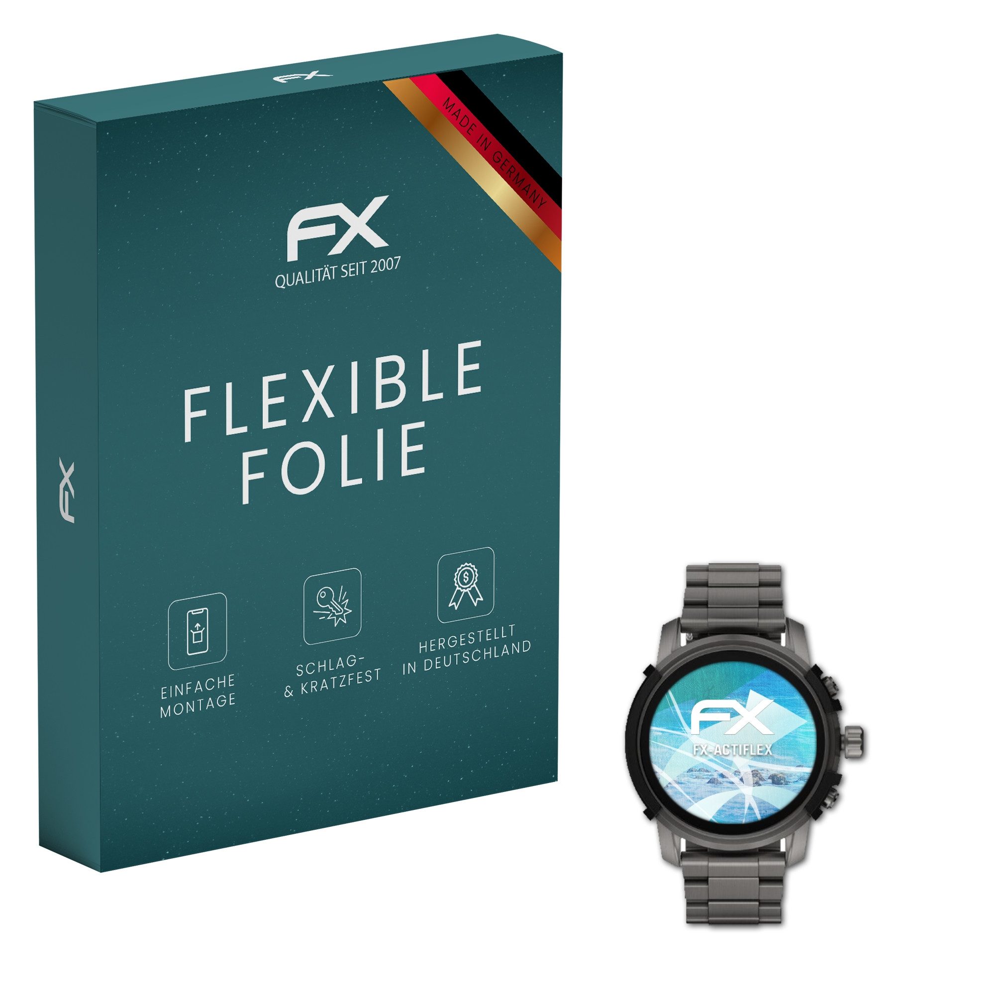 atFoliX Schutzfolie Displayschutzfolie für Diesel Dzt2040, (3 Folien), Ultraklar und flexibel