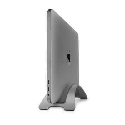 Twelve South BookArc, Edelstahl MacBook Tisch Ständer, Space Grau Standhalterung, (MacBook Pro 13, 14, 16 Zoll (2019-2022) / MacBook Air 13 Zoll (2020)