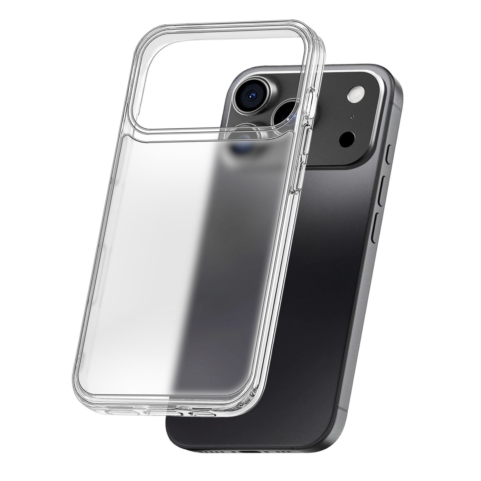 Tec-Expert Handyhülle Matte Handy Hülle für Apple iPhone 17 Pro Max Schutzhülle 6.9 Zoll, 6.9", Cover Case Bumper kabelloses Laden