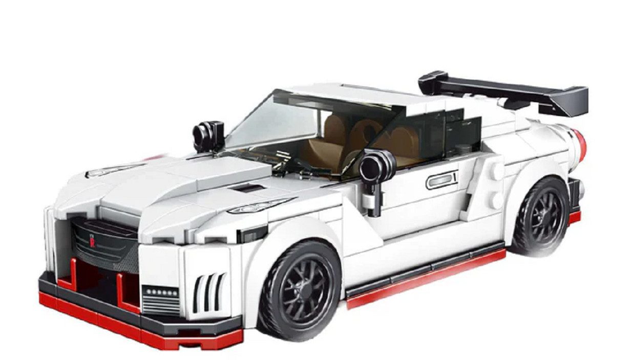 Mould King Mould King 27031S Speed Champion Nissan GT-R 356 Teile Konstruktions-Spielset, (356 St)