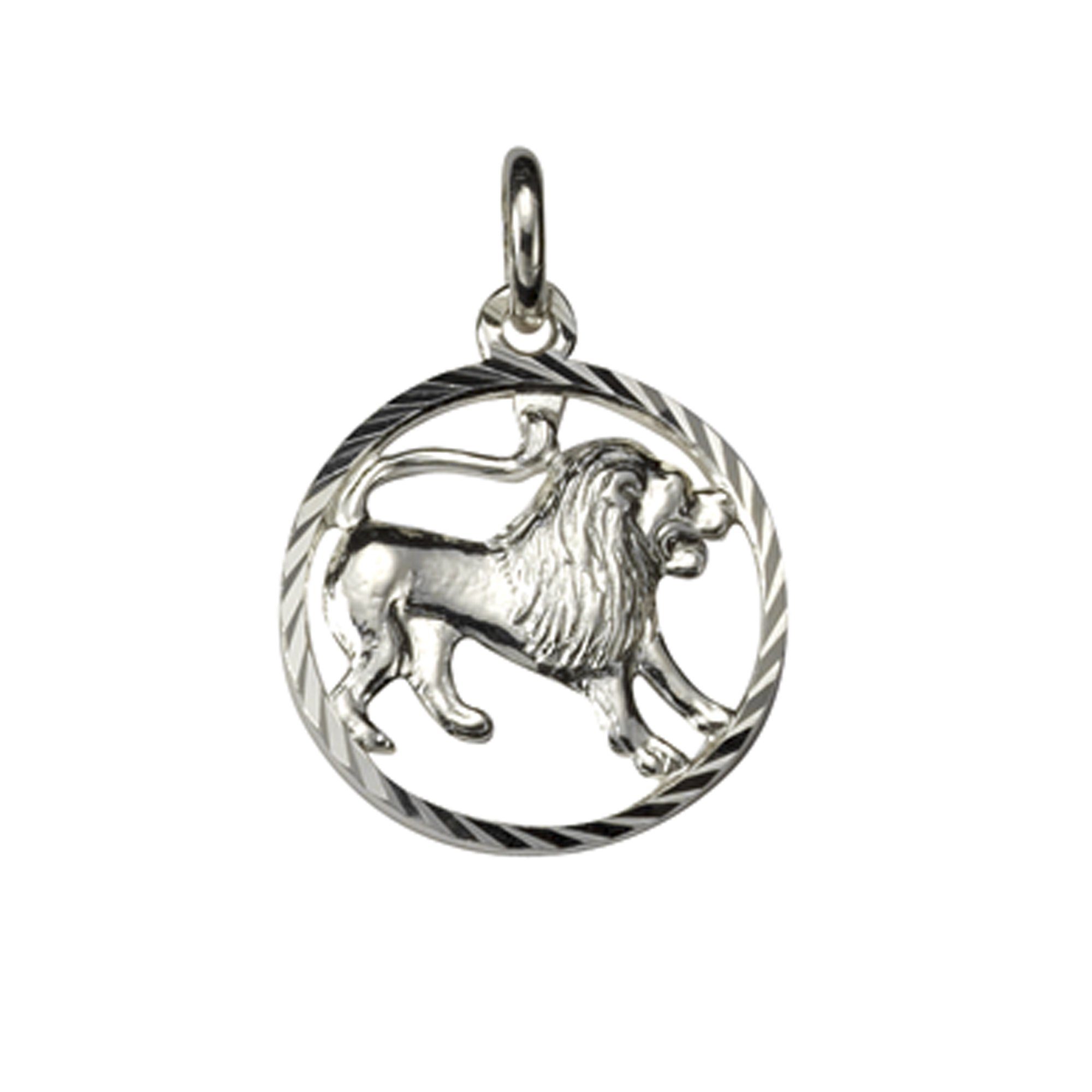 Vivance Kettenanhänger 925/- Sterling Silber Sternzeichen Löwe