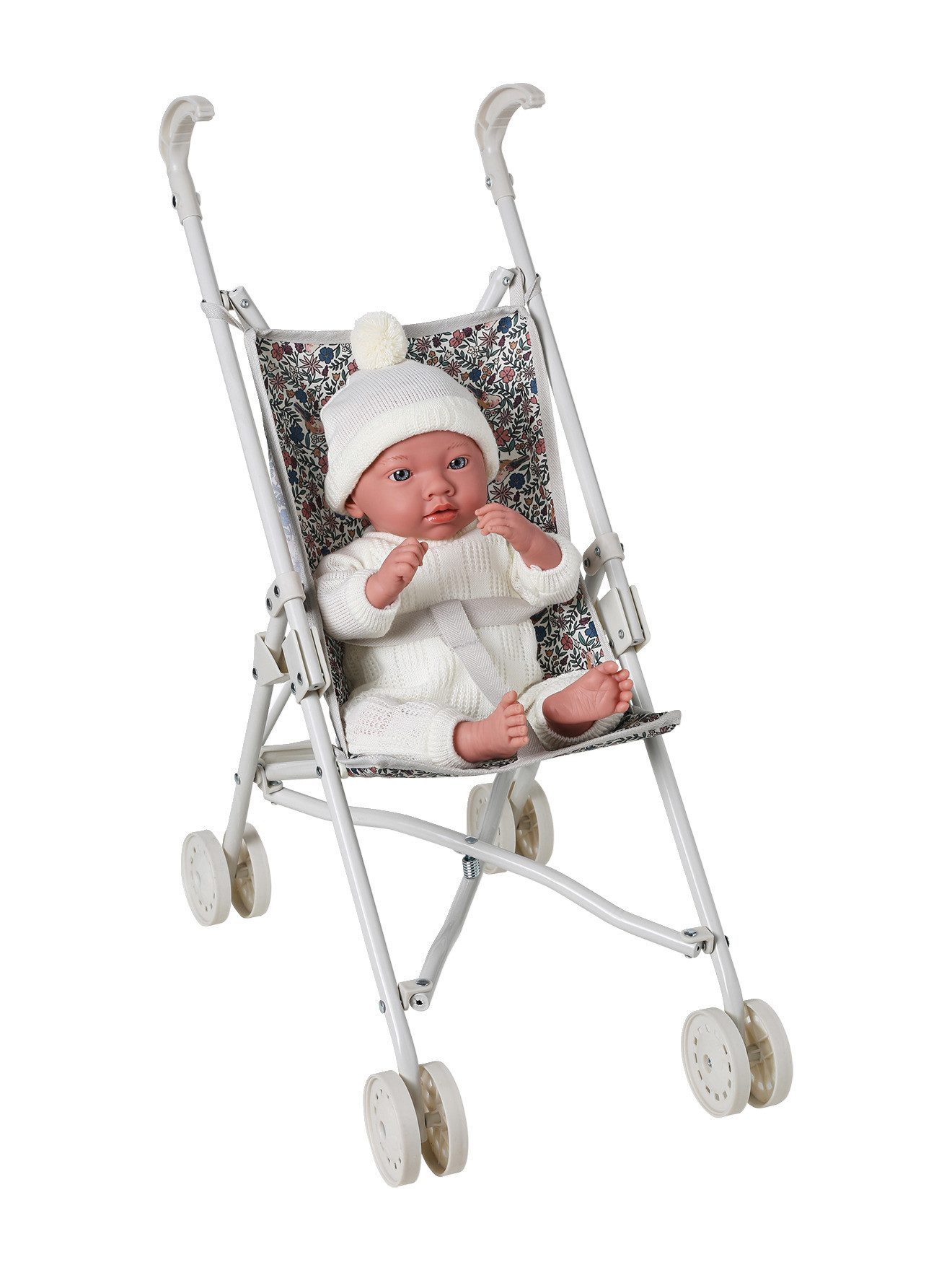 vertbaudet Puppen Accessoires-Set Babypuppe, lebensecht mit Zusatzgewicht