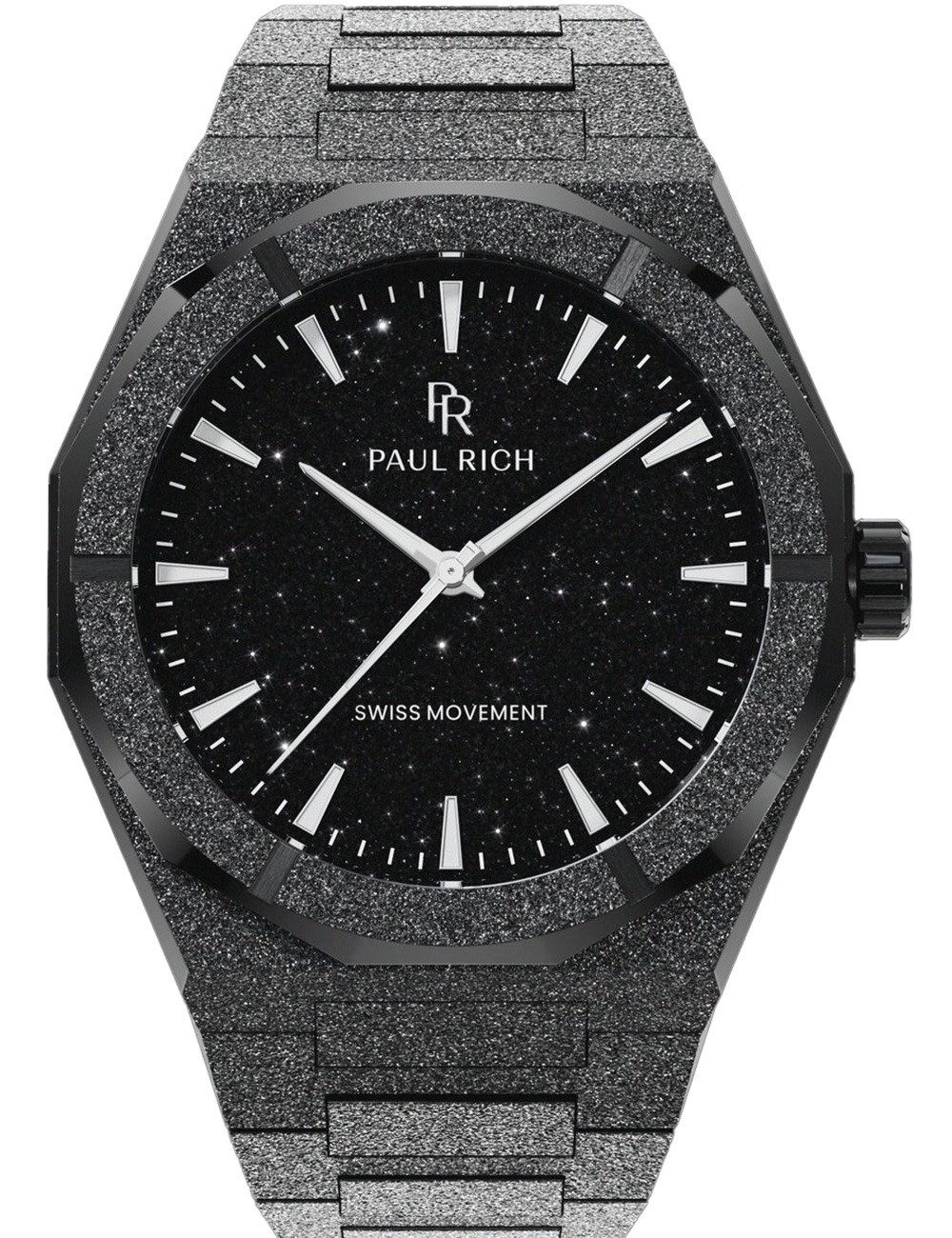 Paul Rich Quarzuhr Paul Rich PR-45220 Herrenuhr Frosted Star Dust II Void 43mm 5ATM Paul Rich PR-45220 Herrenuhr Frosted Star Dust II Void 43mm 5ATM