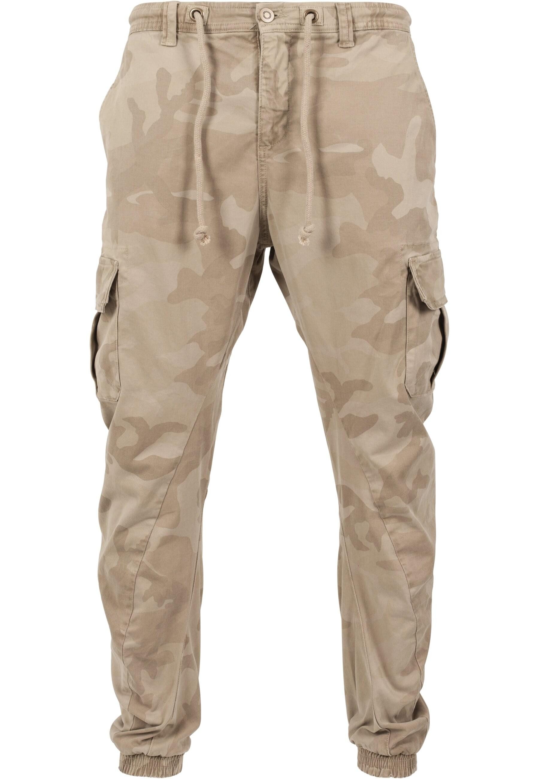 URBAN CLASSICS Cargohose Urban Classics Herren Camo Cargo Jogging Pants (1-tlg)