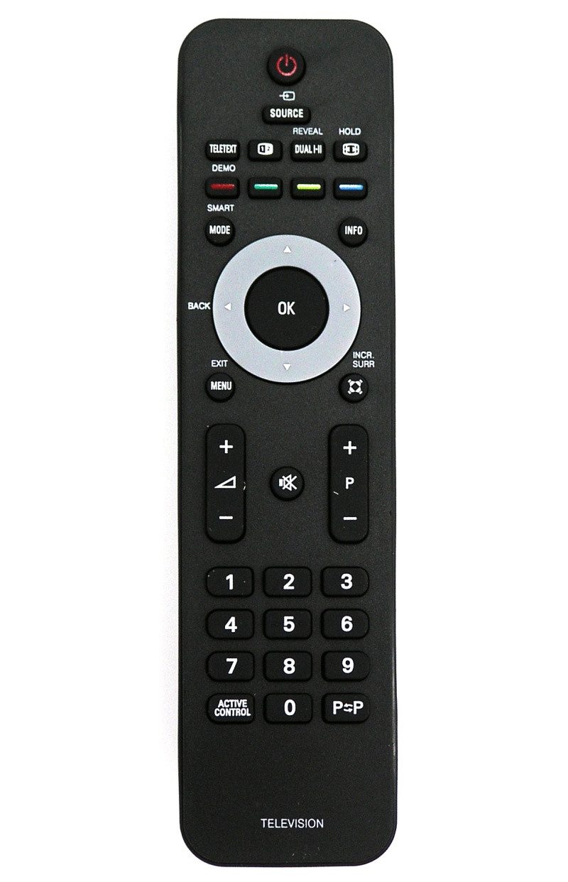 Alltro Ersatz Fernbedienung für Philips 242254901834 YKF230-003 TV Fernbedienung