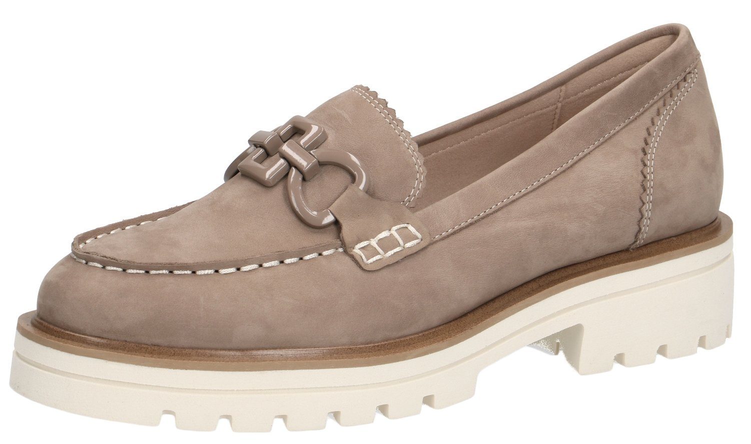 Caprice 9-24706-28 356 Mud Nubuc Mokassin