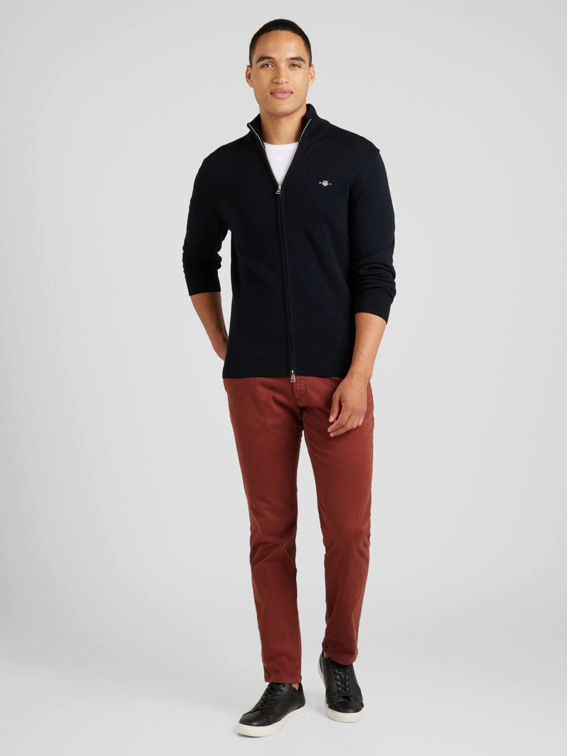 Gant Strickjacke (1-tlg) Stickerei