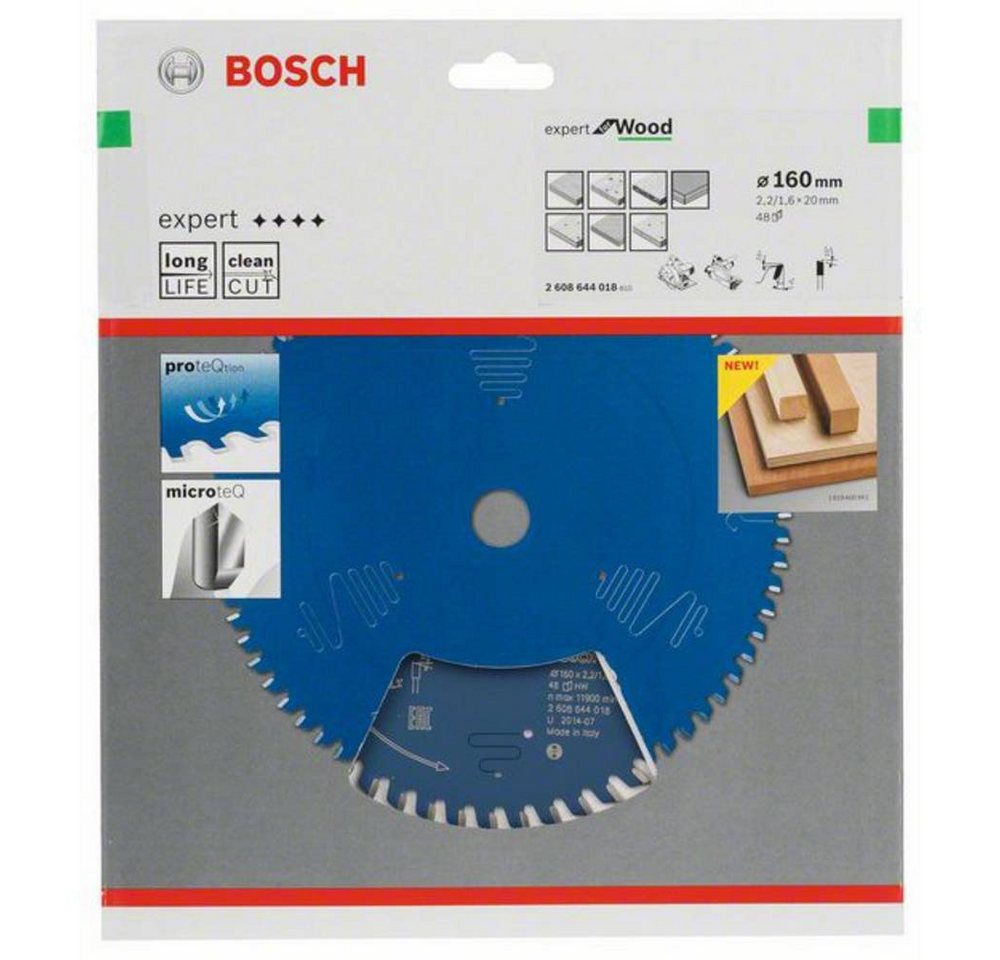 Thumbnail - BOSCH Kreissägeblatt Kreissägeblatt160 x 20 x 2.2 mm, 48